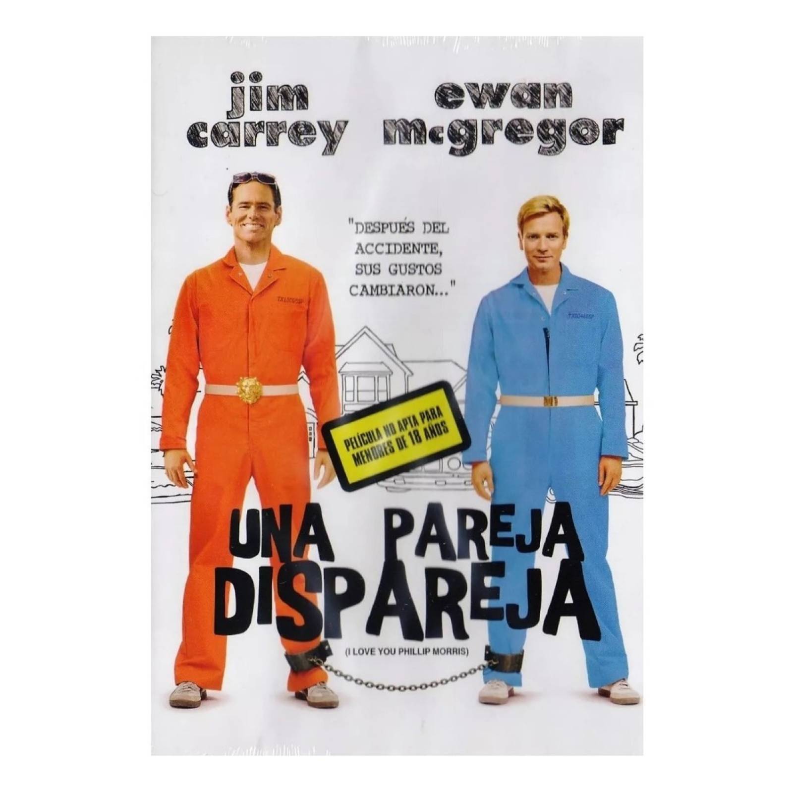Una Pareja Dispareja Jim Carrey Ewan Mcgregor Pelicula Dvd