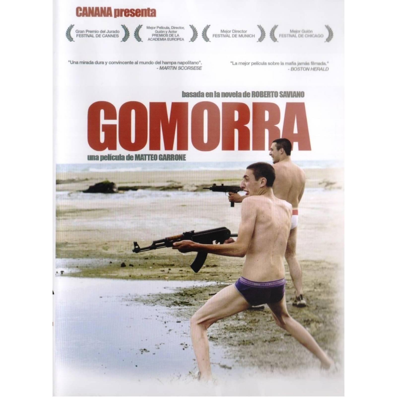 Gomorra Matteo Garrone Pelicula Dvd