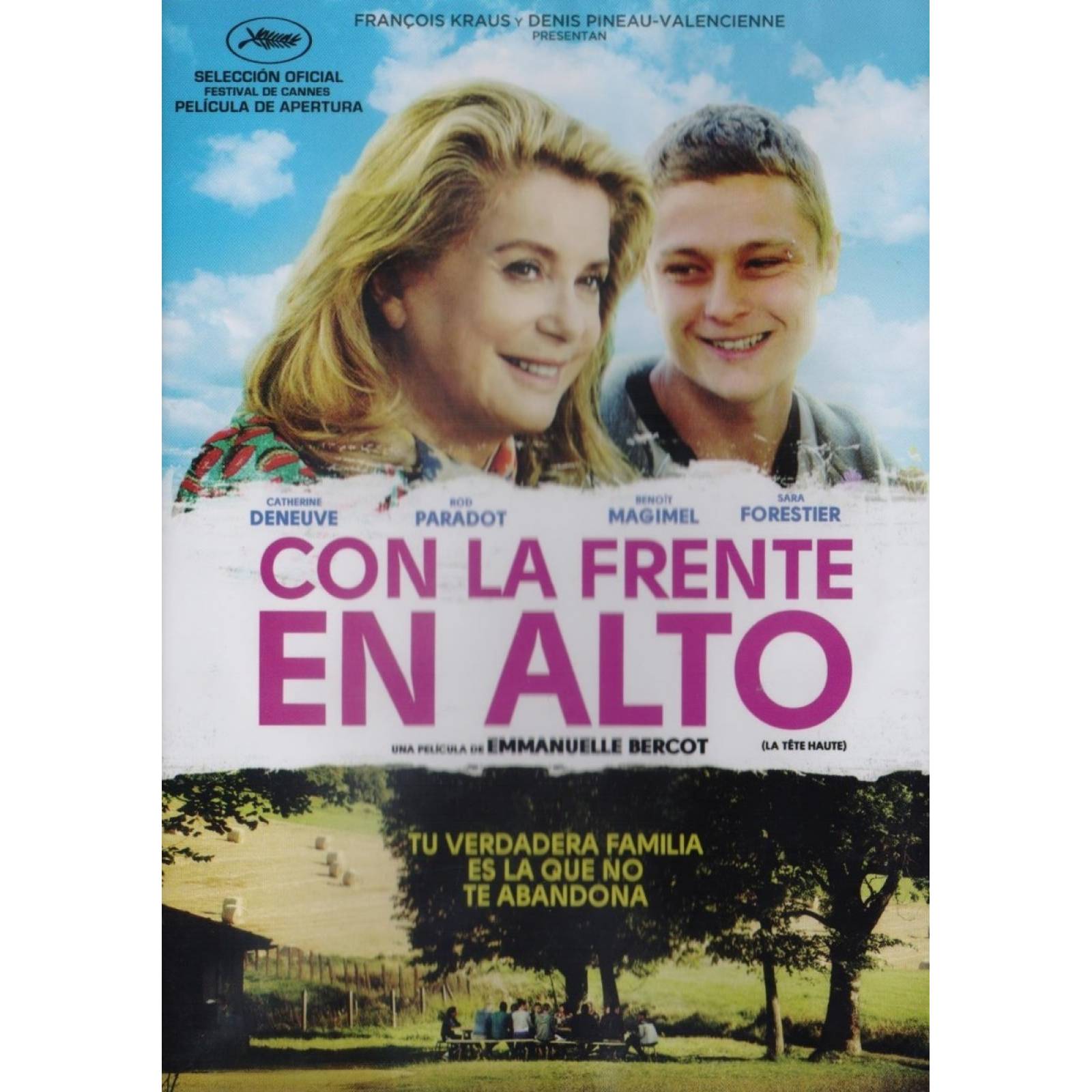 Con La Frente En Alto Emmanuelle Bercot Pelicula Dvd