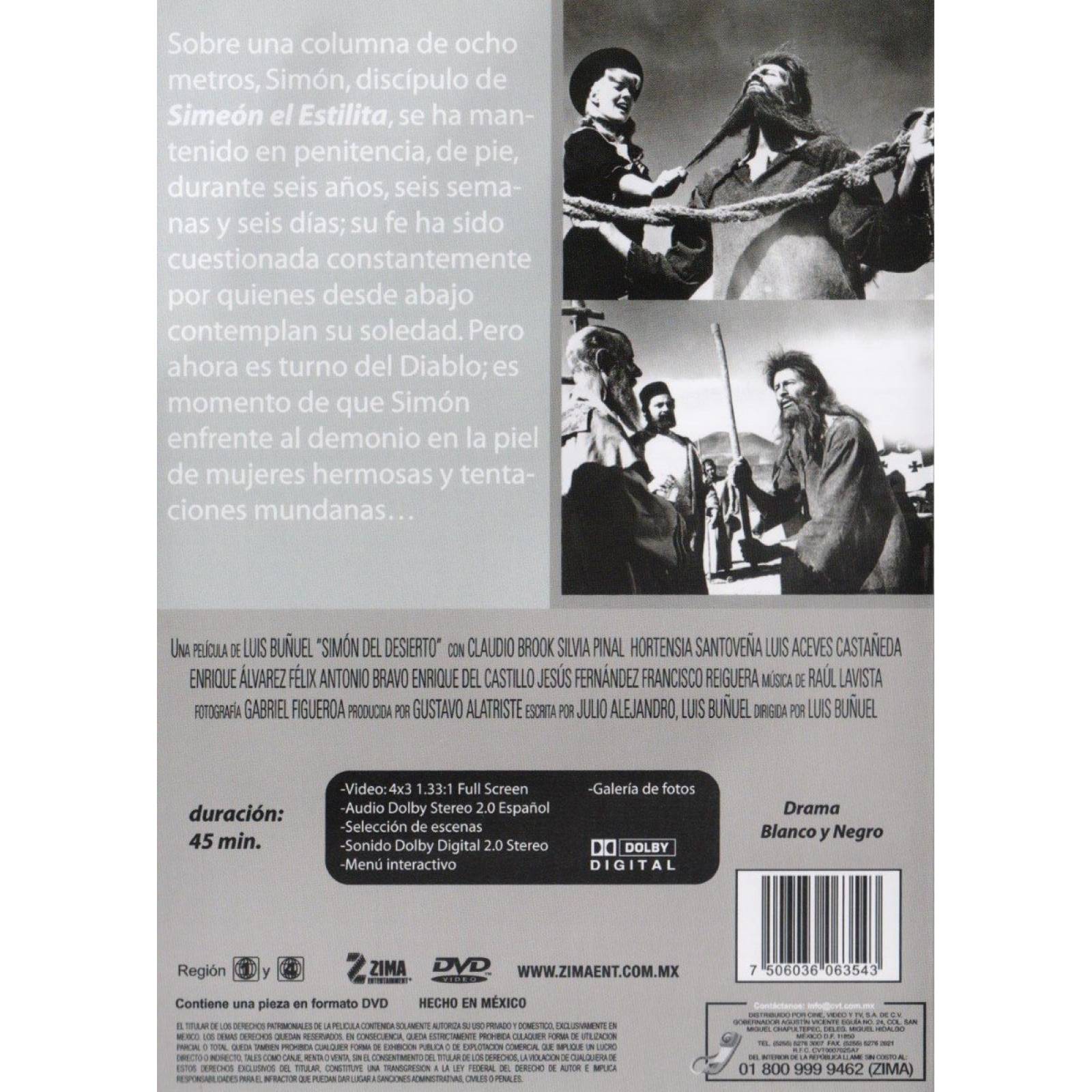 Simon Del Desierto Luis Buñuel Pelicula Dvd