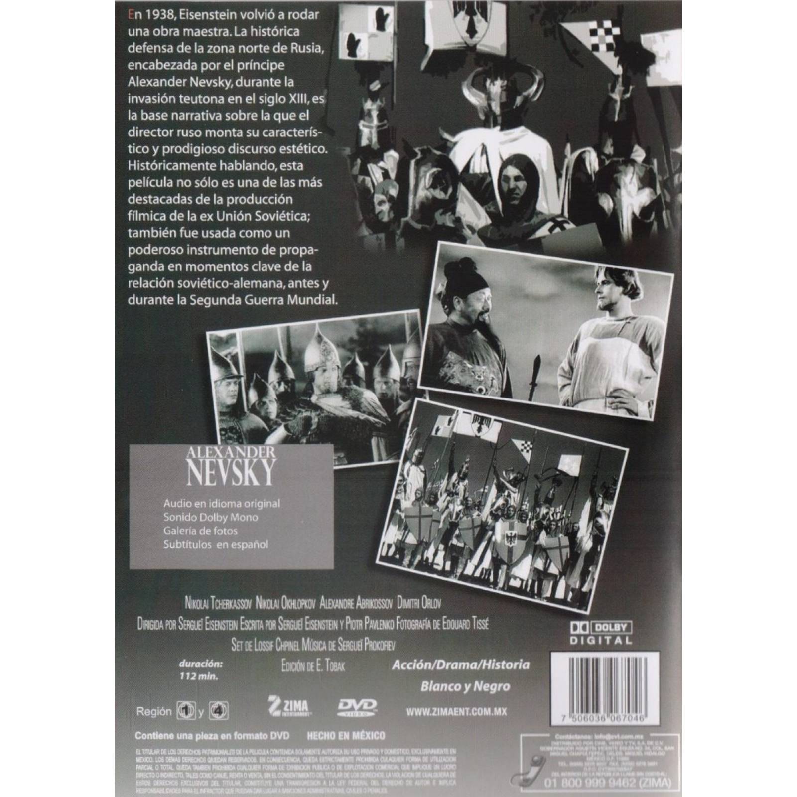 Alexander Nevsky Sergei Eisenstein Pelicula Dvd