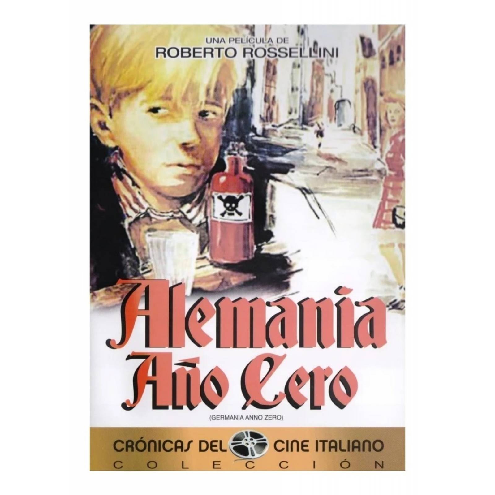Alemania Año Cero Roberto Rossellini Pelicula Dvd