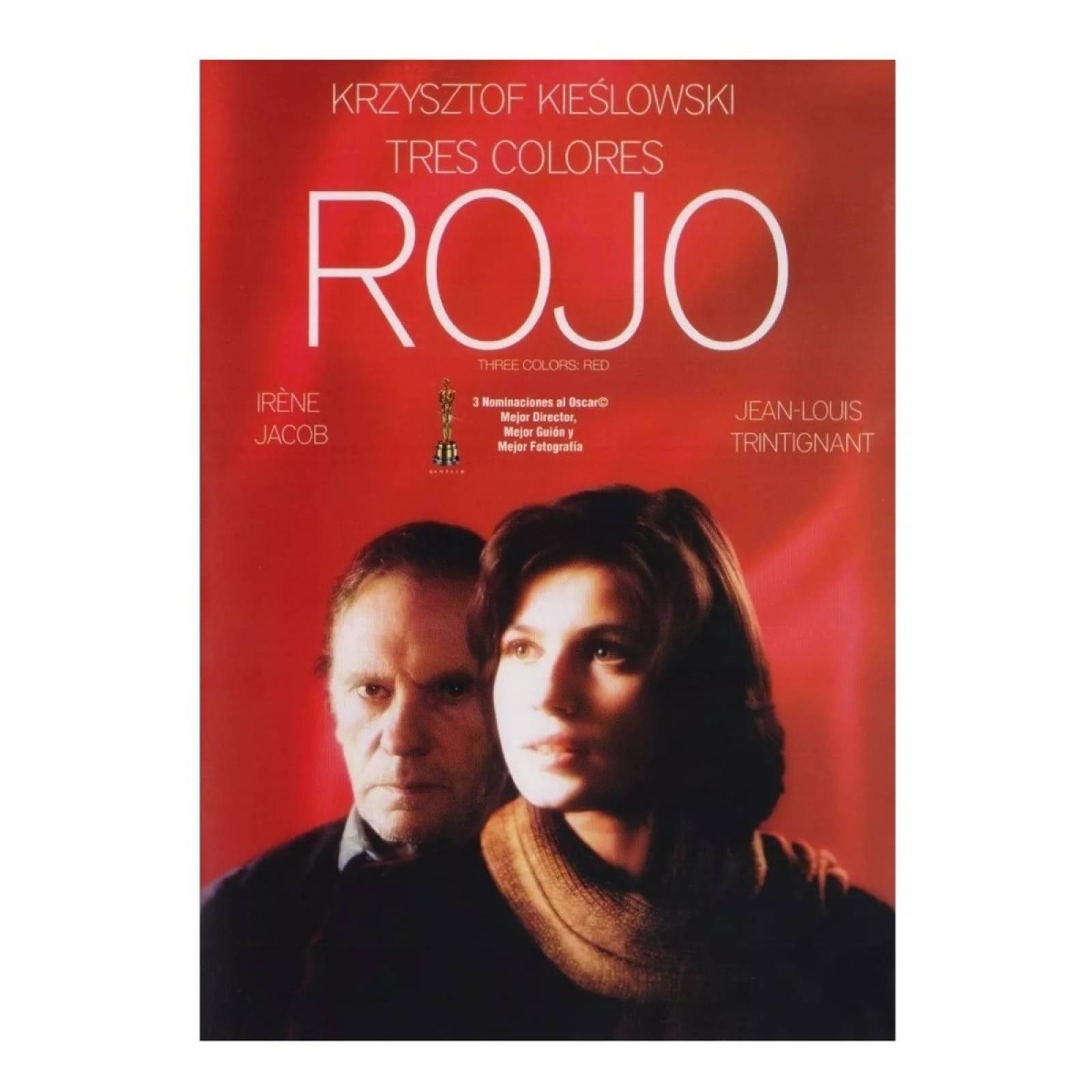 Rojo Tres Colores Krzysztof Kieslowski Pelicula Dvd