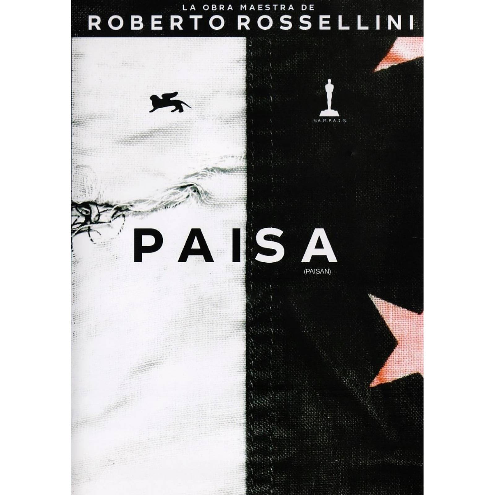 Paisa Paisan Roberto Rosellini Pelicula Dvd