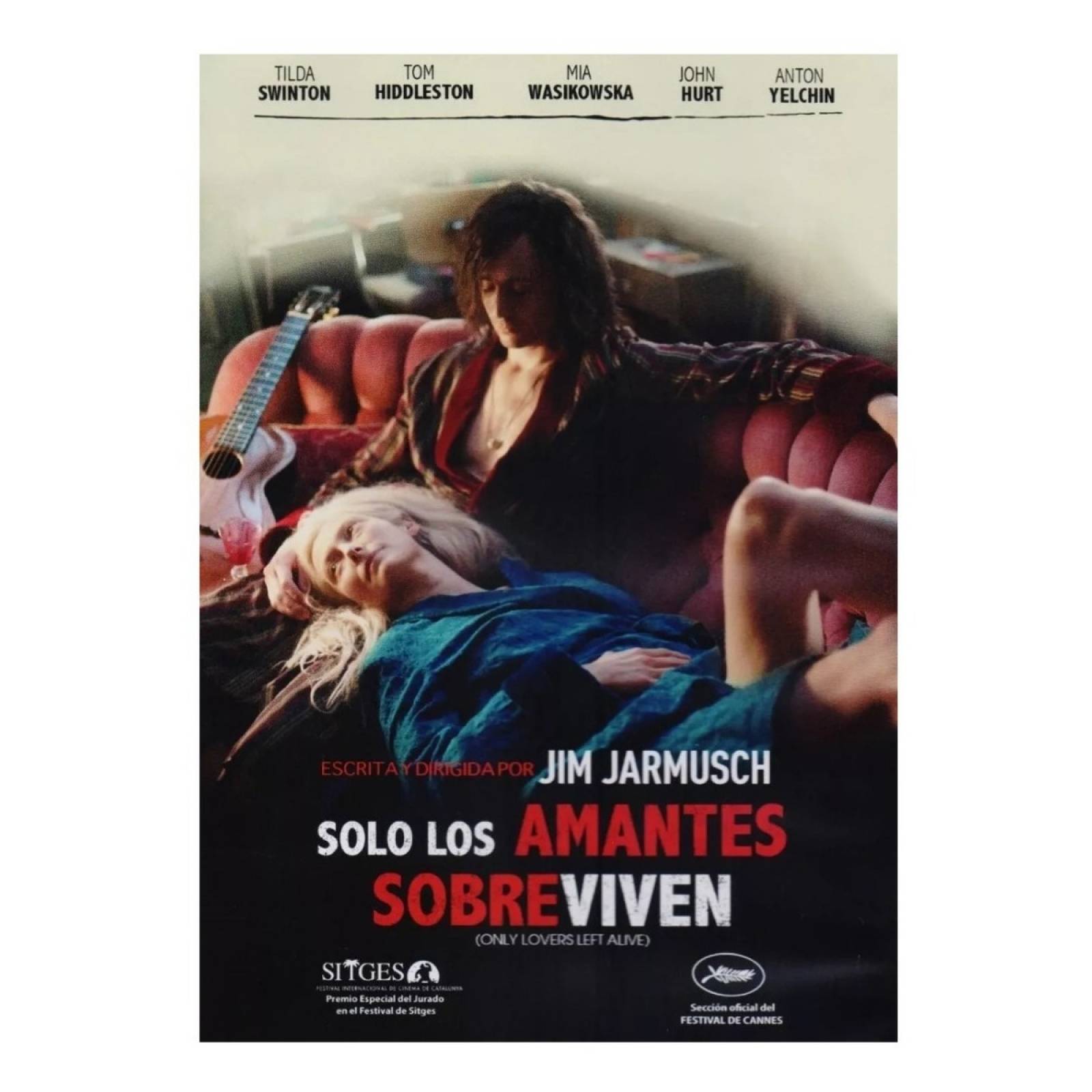 Solo Los Amantes Sobreviven Tilda Swinton Pelicula Dvd