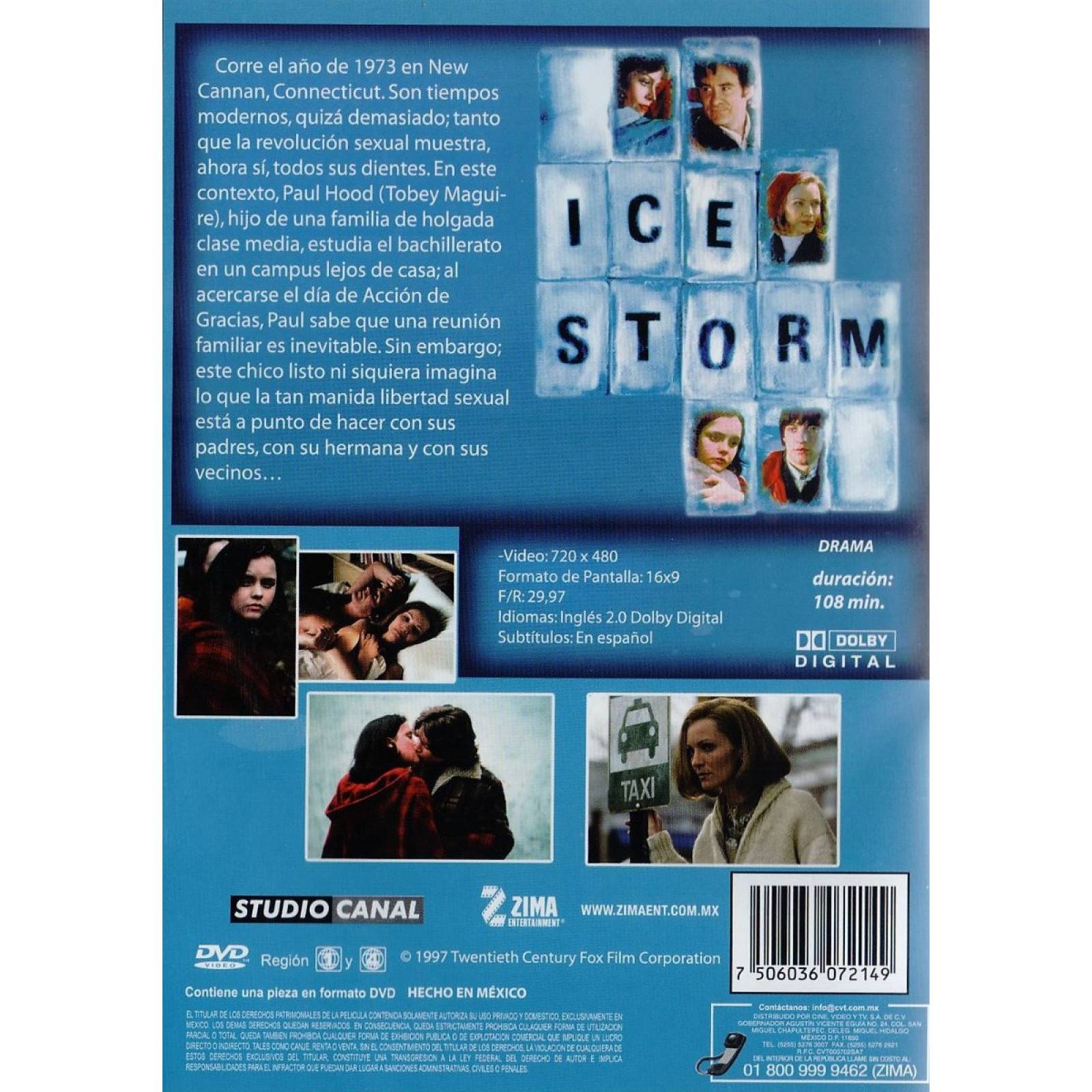 Tormenta De Hielo Ice Storm Ang Lee Pelicula Dvd.