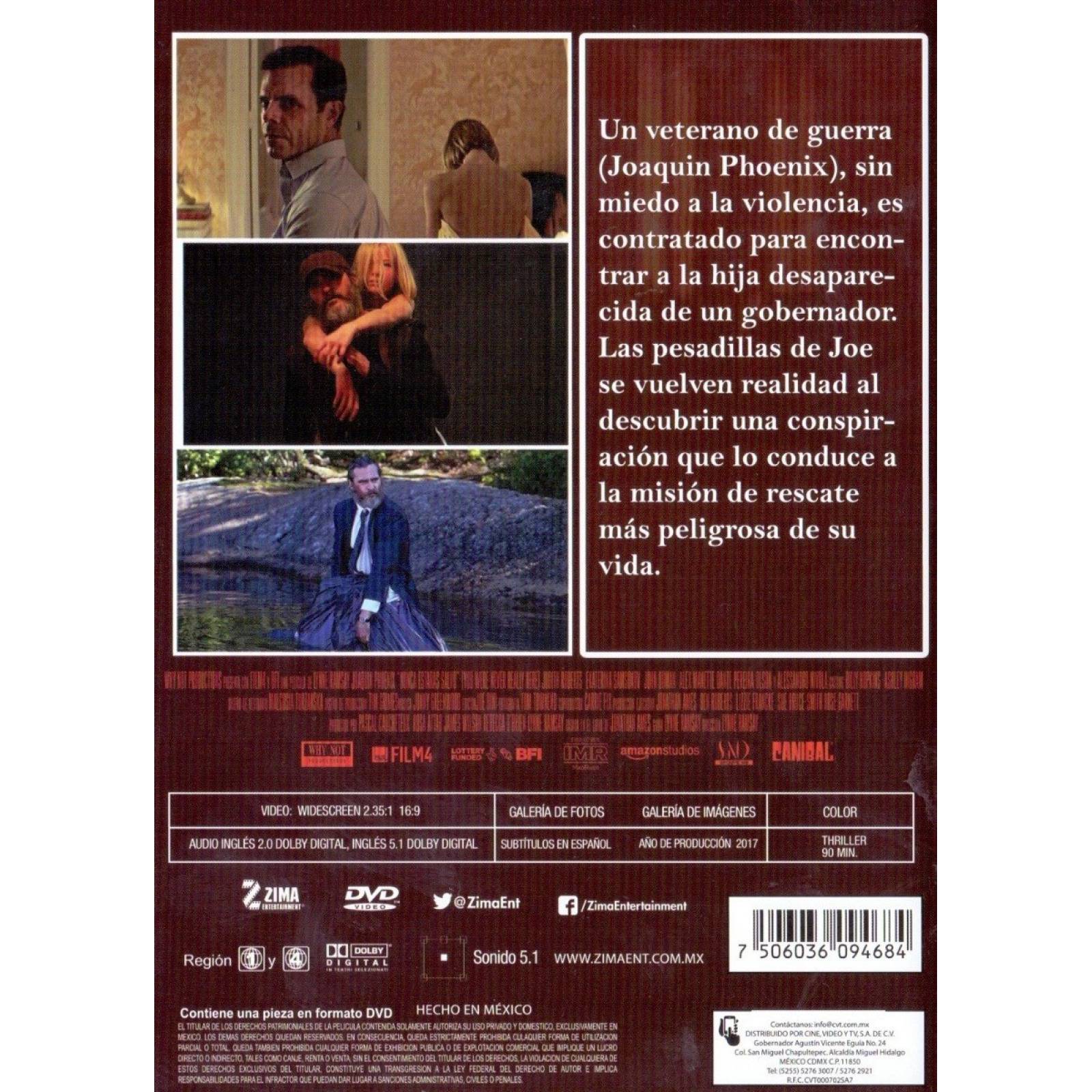 Nunca Estaras A Salvo Joaquin Phoenix Pelicula Dvd