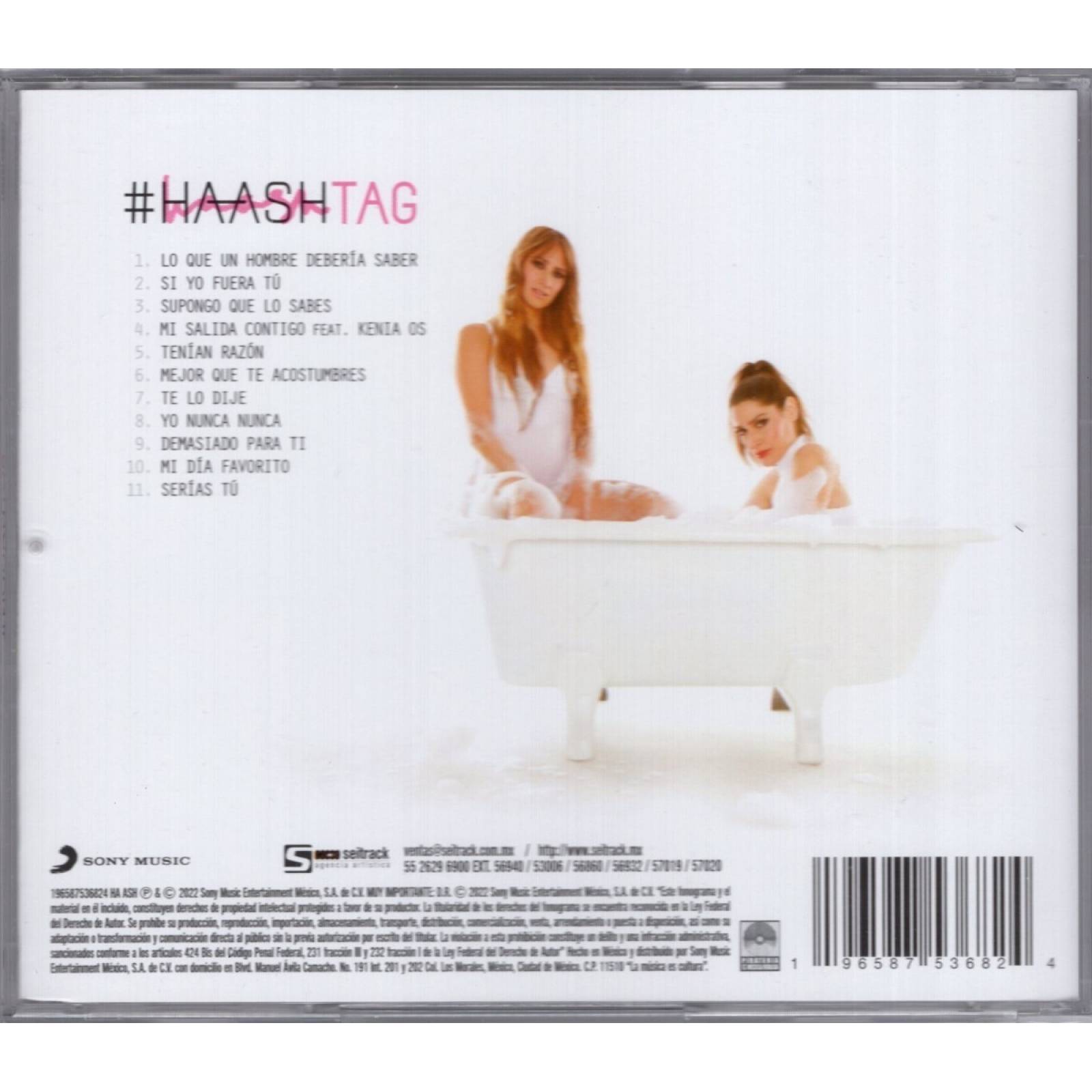 Ha Ash # Haashtag / Disco Cd