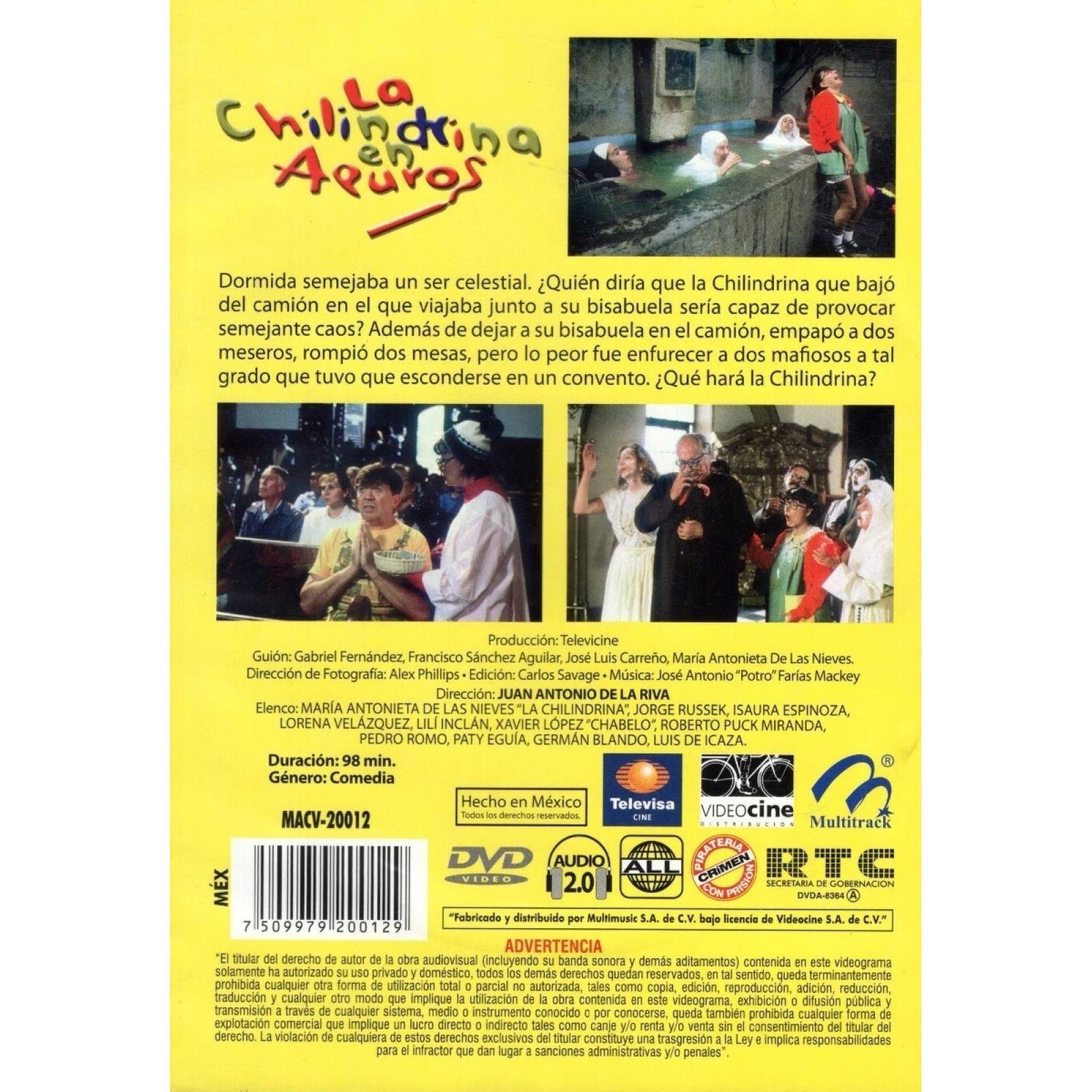 La Chilindrina En Apuros Pelicula Dvd