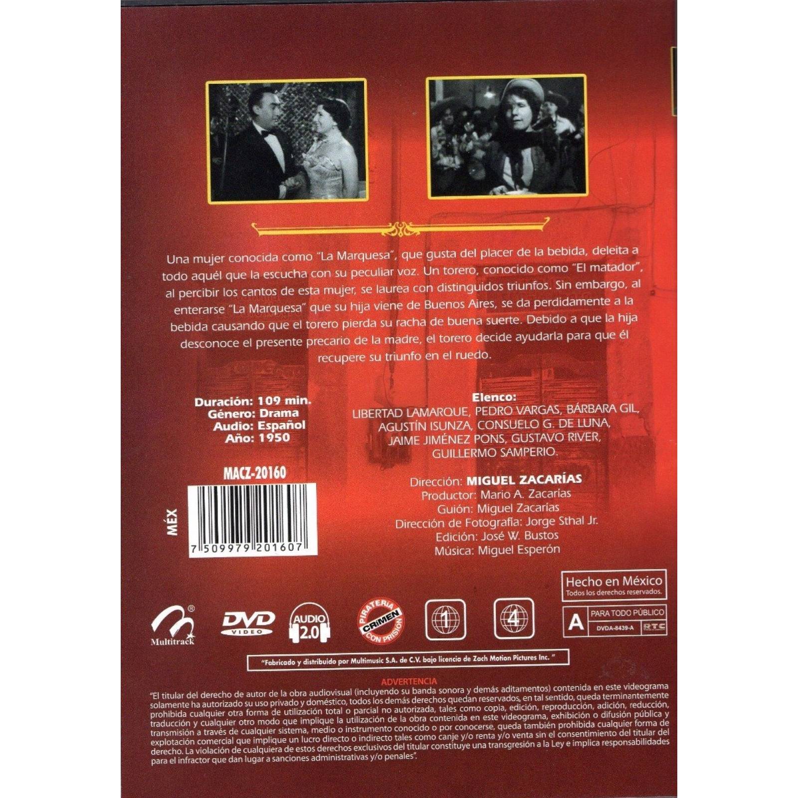 La Marquesa Del Barrio Libertad Lamarque Pelicula Dvd
