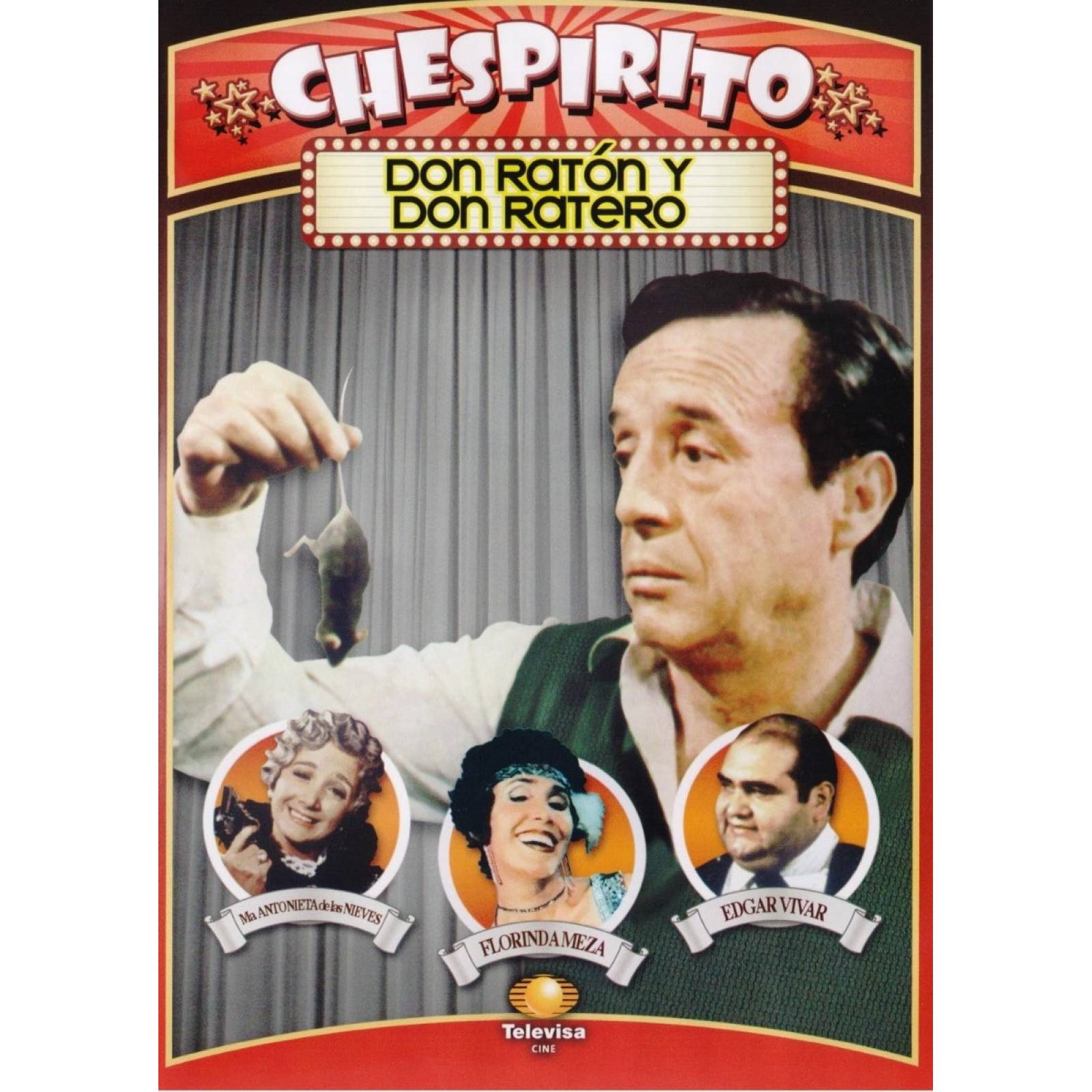 Don Raton Y Don Ratero Chespirito Edgar Vivar Pelicula Dvd