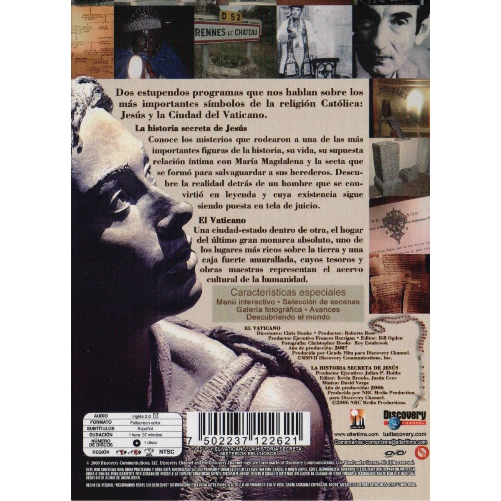 Misterios Y Secretos Religiosos Documental Discovery Dvd.