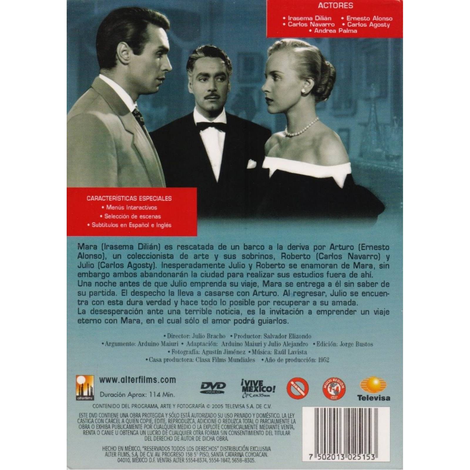 La Cobarde Ernesto Alonso Pelicula Dvd