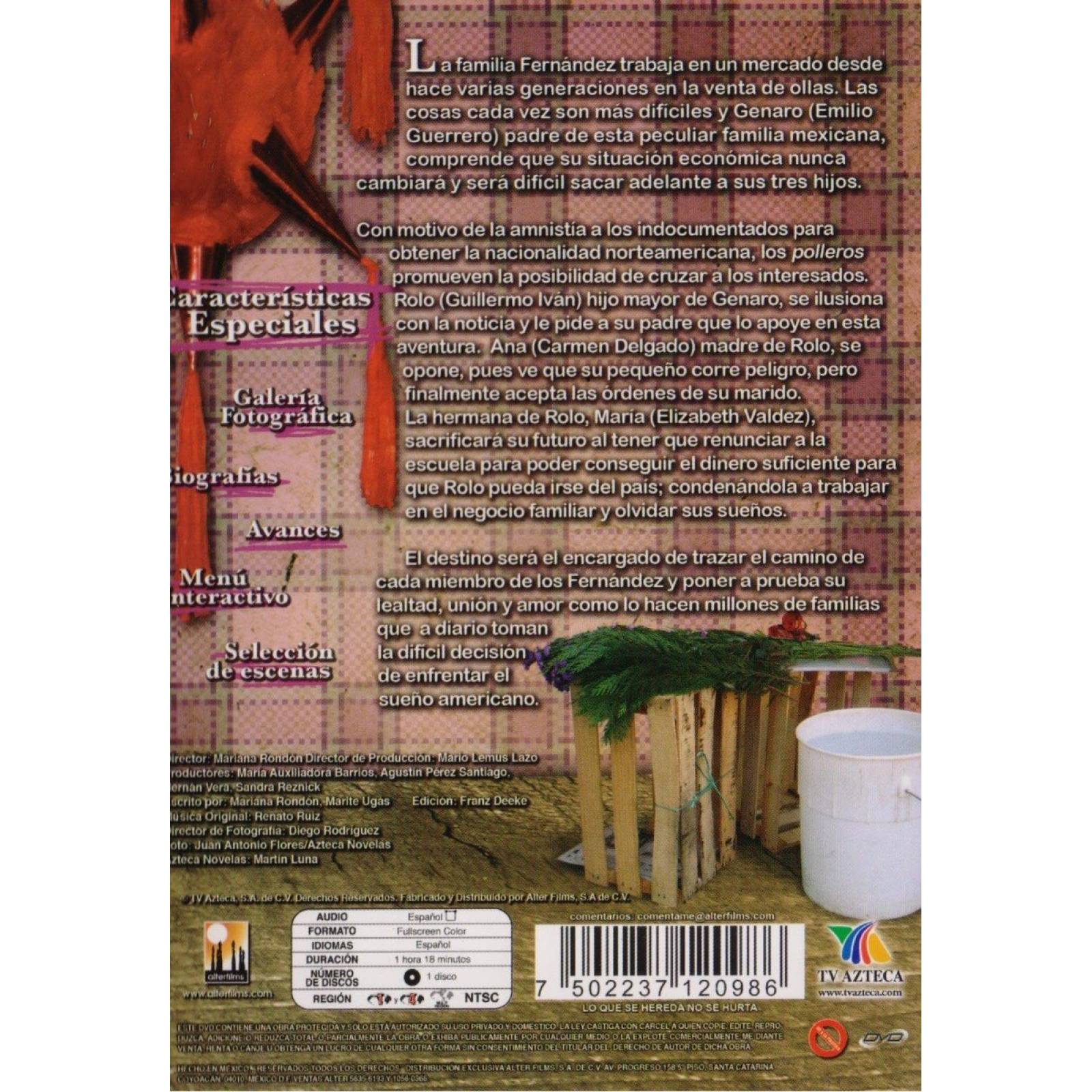 Lo Que Se Hereda No Se Hurta Emilio Guerrero Pelicula Dvd