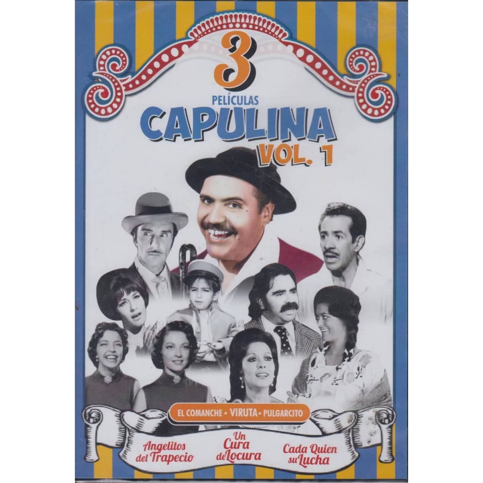 Capulina Volumen 1 Coleccion De 3 Peliculas Dvd