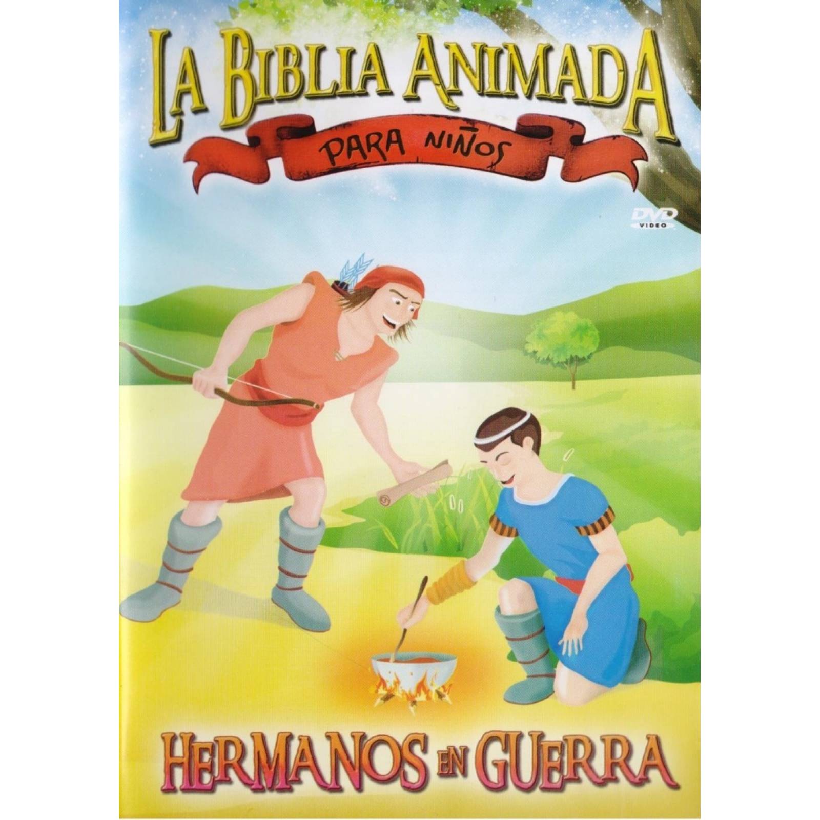 La Biblia Animada Para Niños Hermanos En Guerra Pelicula Dvd