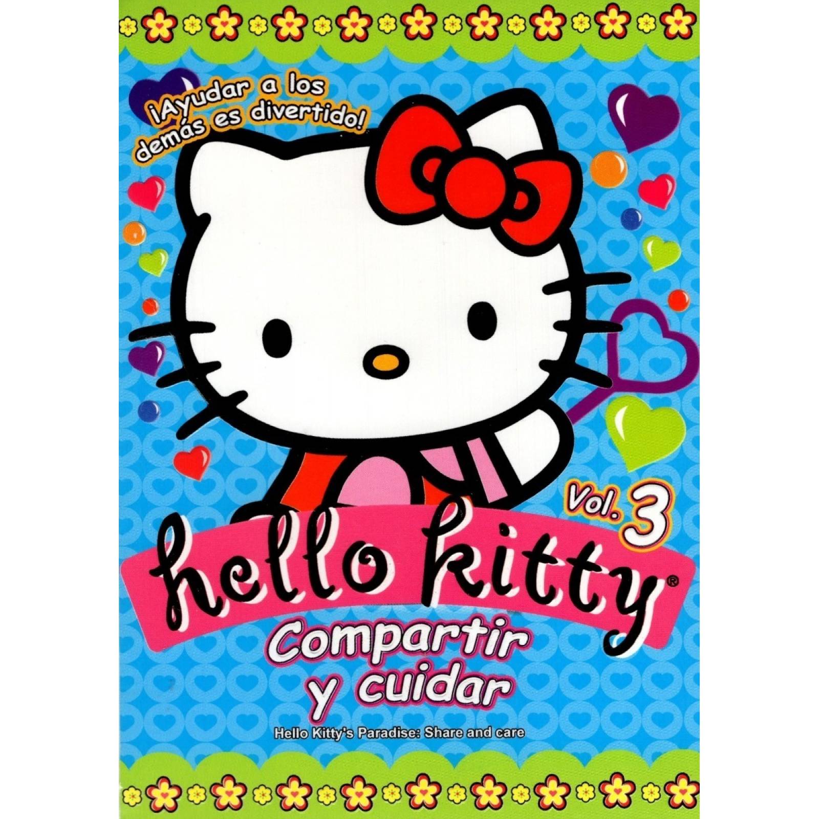 Hello Kitty Compartir Y Cuidar Volumen 3 Dvd