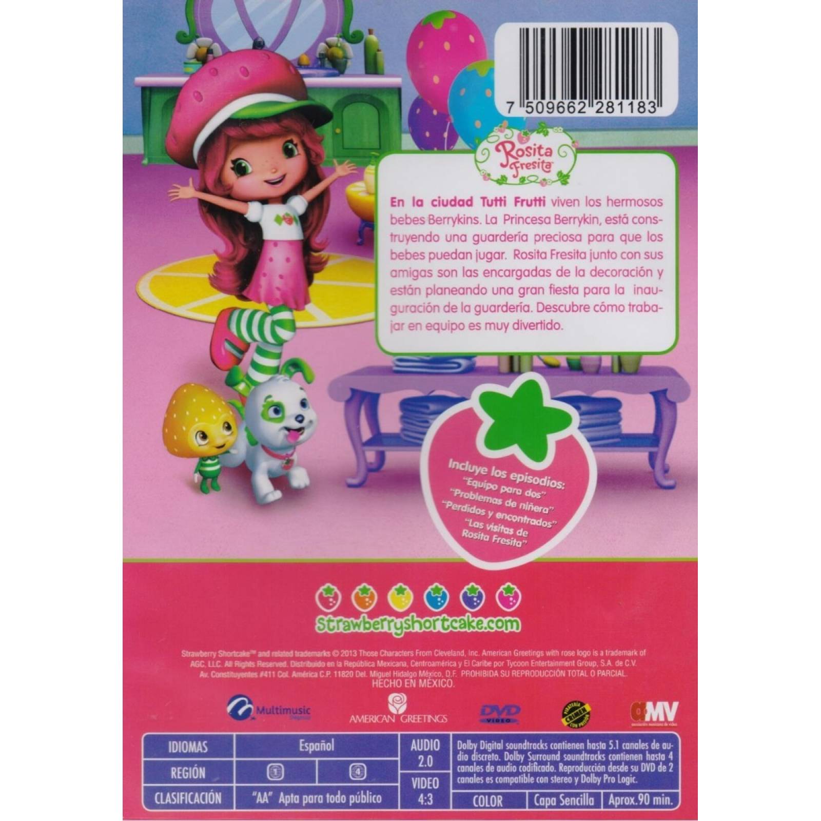 Rosita Fresita El Club De La Diversion Serie Dvd