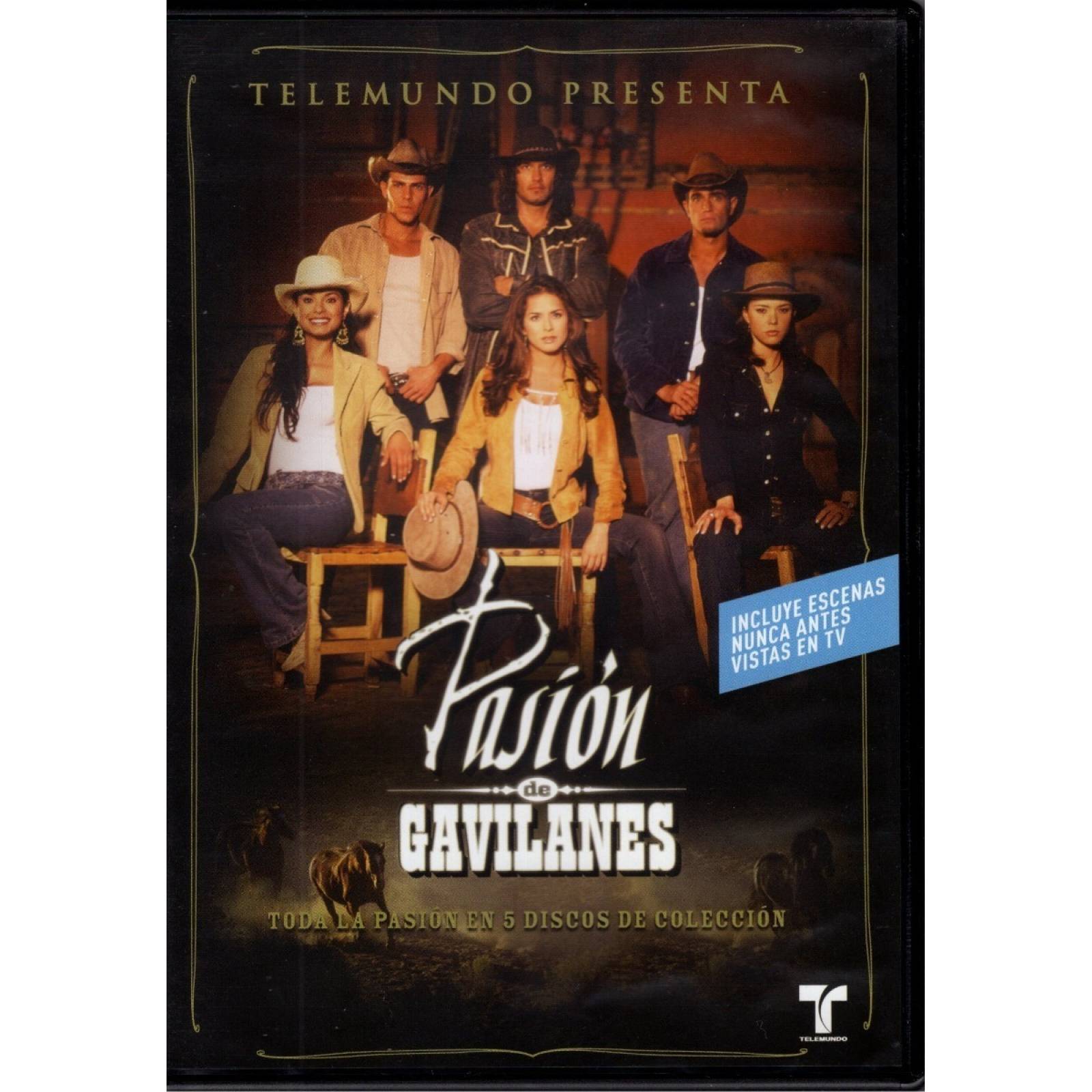 Pasion De Gavilanes Mario Cimarro Telenovela Importada Dvd
