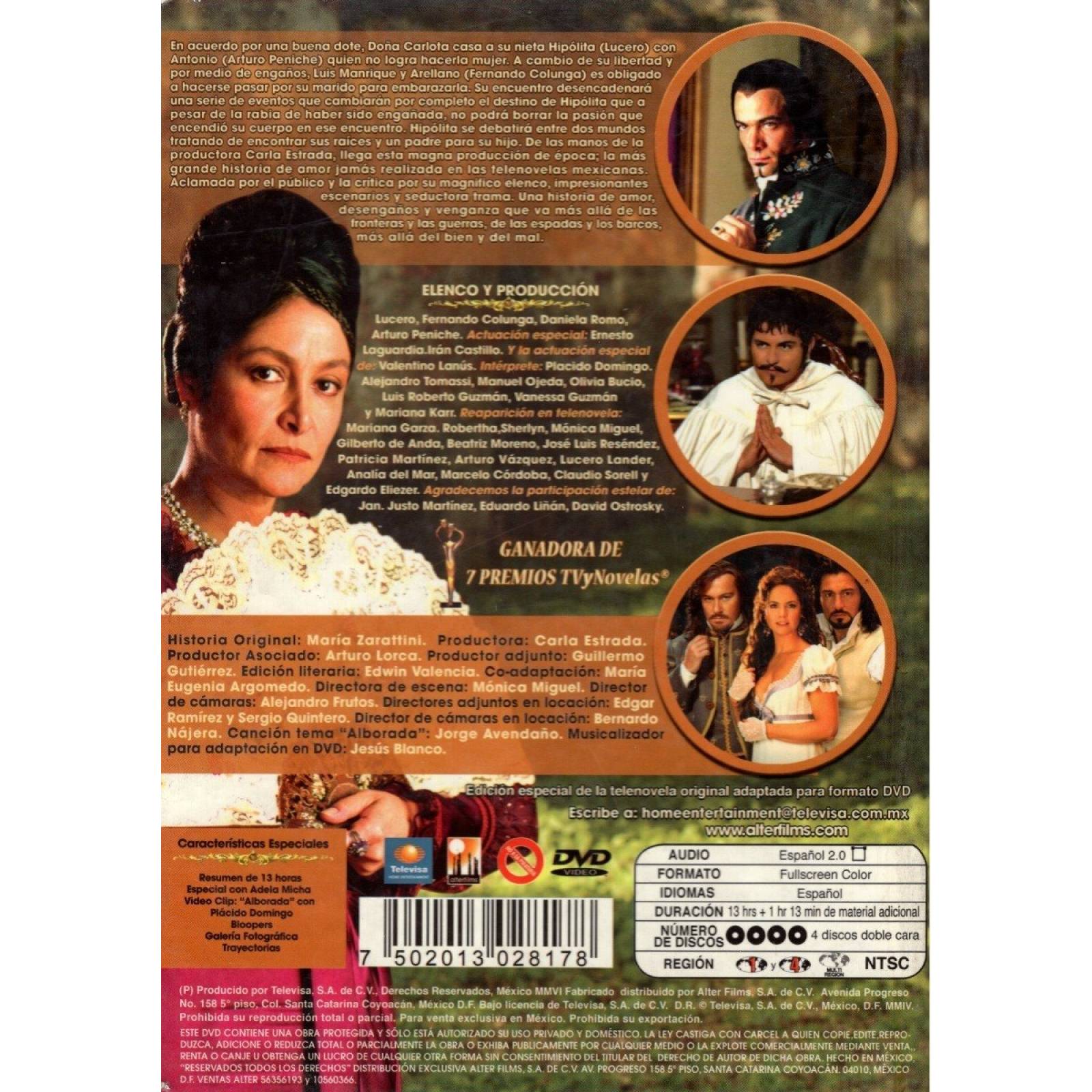Alborada Lucero Fernando Colunga Telenovela Dvd