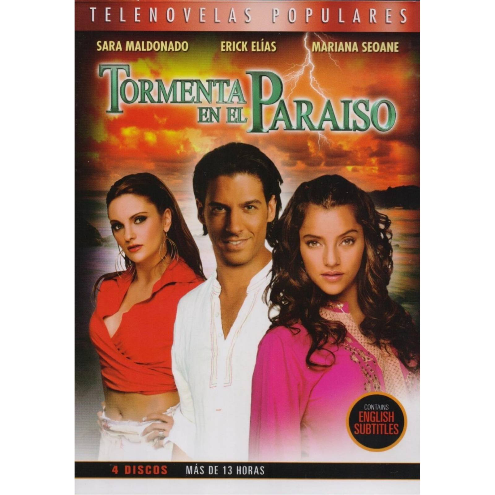 Tormenta En El Paraiso Mariana Seoane Telenovela Dvd