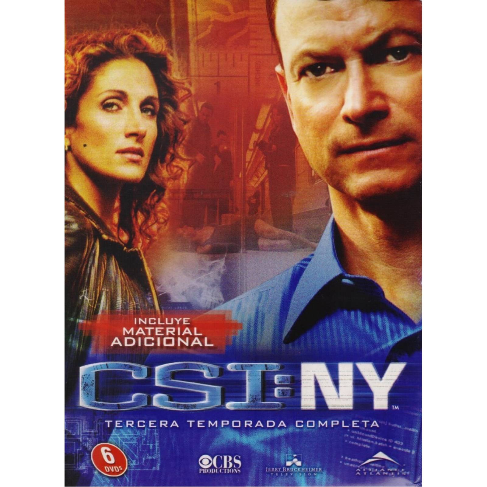 Csi Ny New York Nueva York Tercera Temporada 3 Tres Dvd