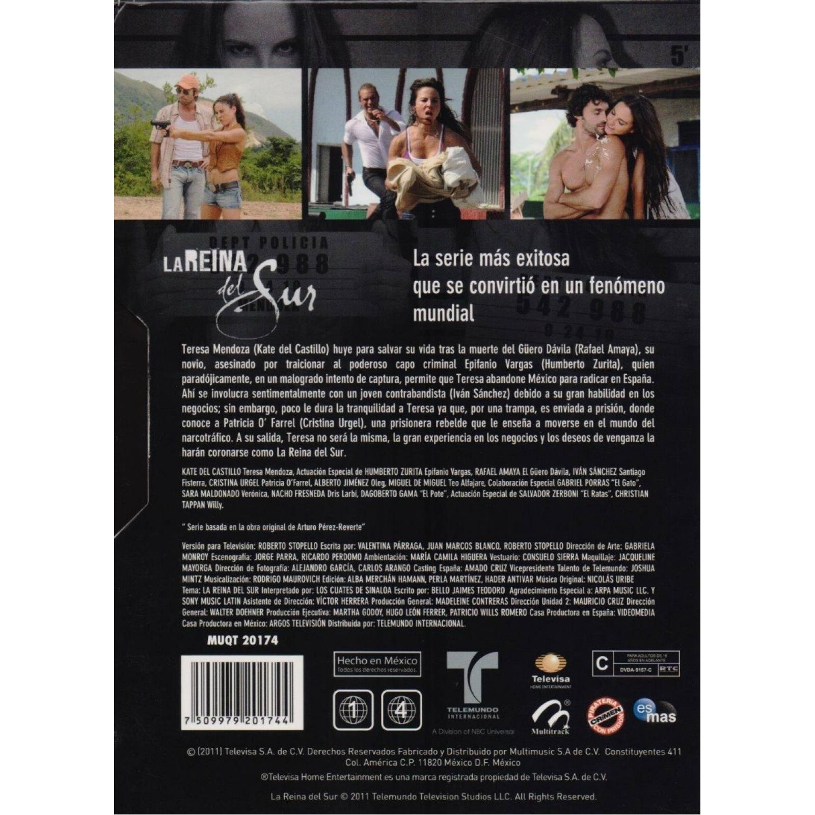 La Reina Del Sur Primera Parte 1 Serie Dvd