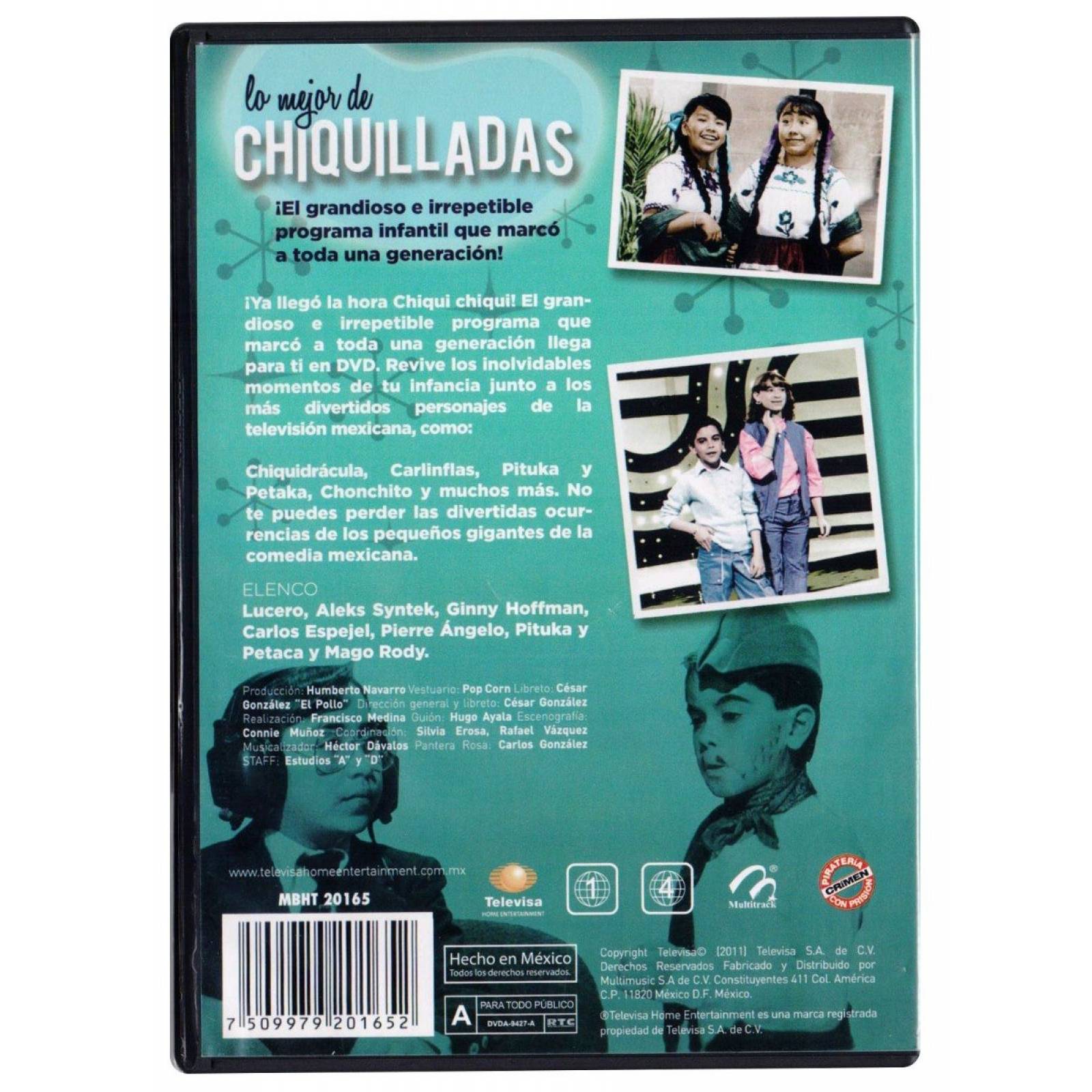 Lo Mejor De Chiquilladas Carlos Espejel Dvd