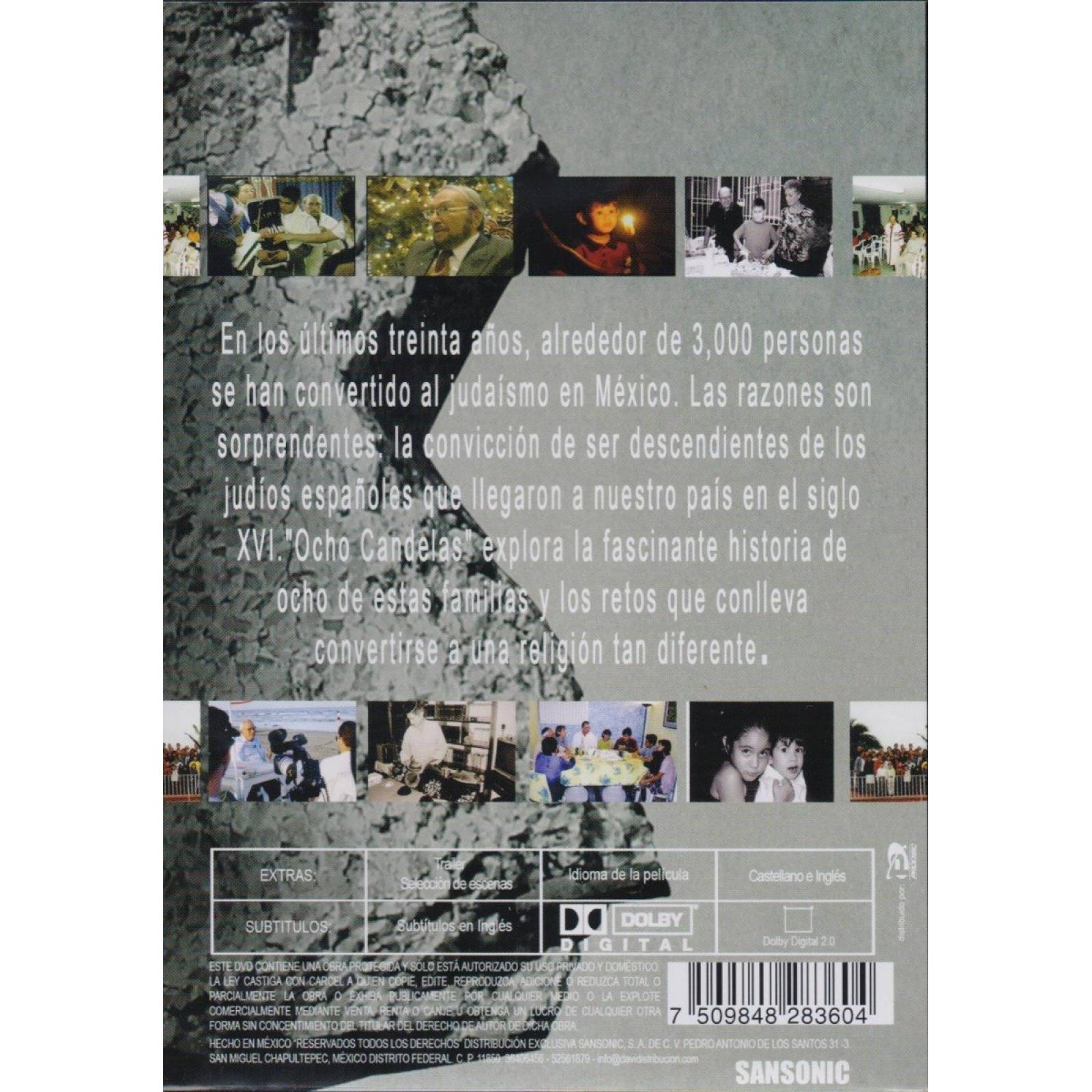 Ocho 8 Candelas Sandro Halphen Documental Pelicula Dvd