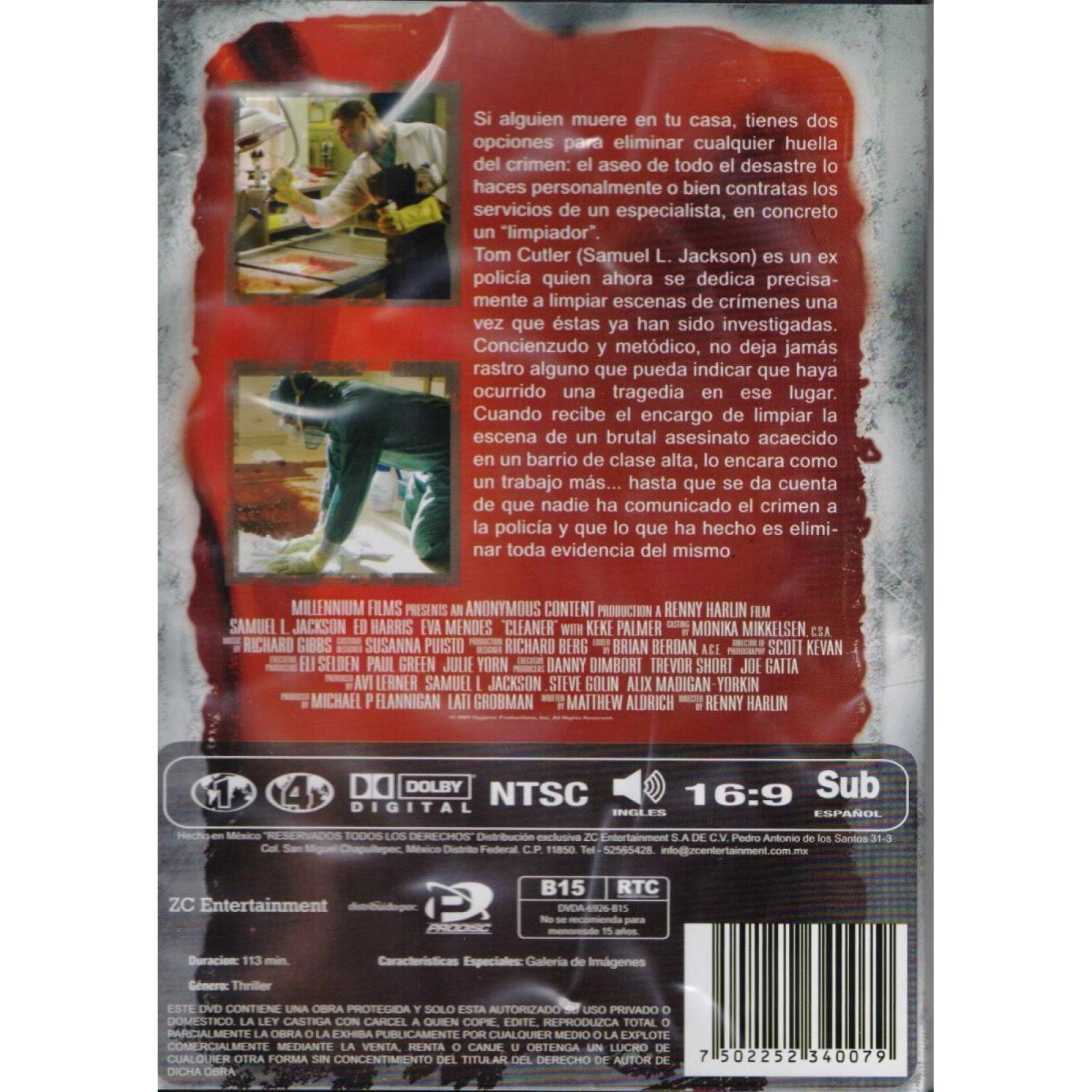 Evidencias De Un Crimen Samuel L Jackson Pelicula Dvd