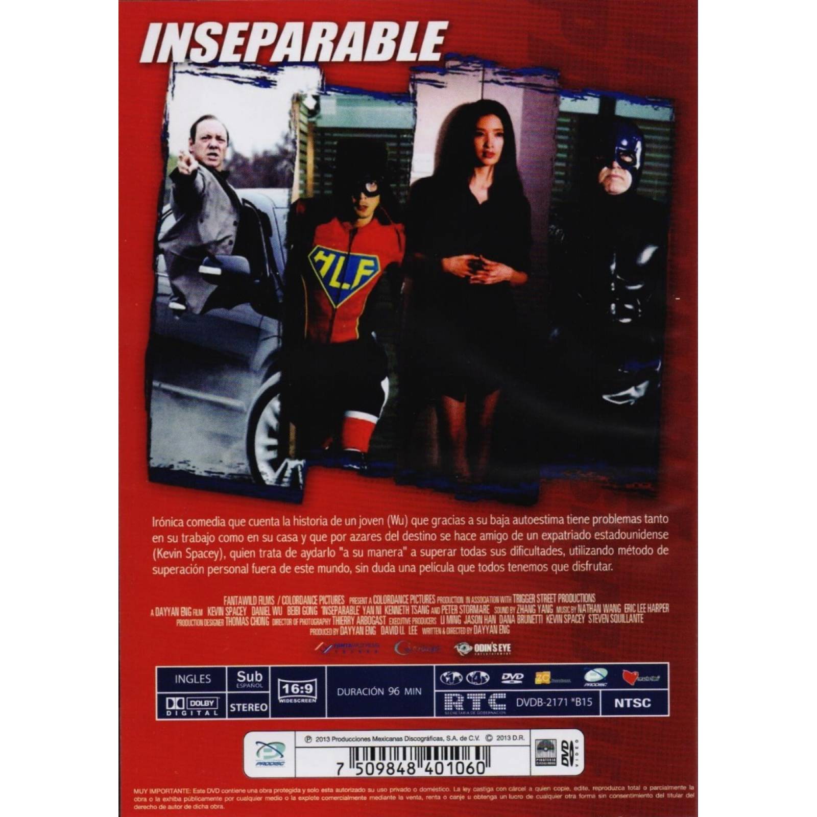 Inseparable Kevin Spacey Pelicula Dvd