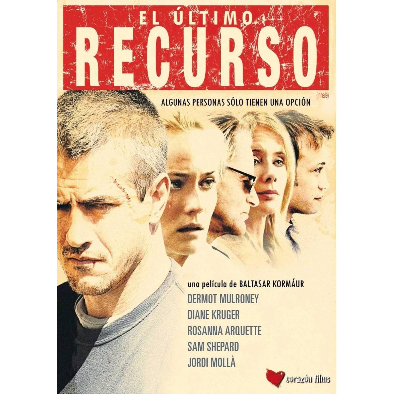 El Ultimo Recurso Inhale Dermot Mulroney Pelicula Dvd.