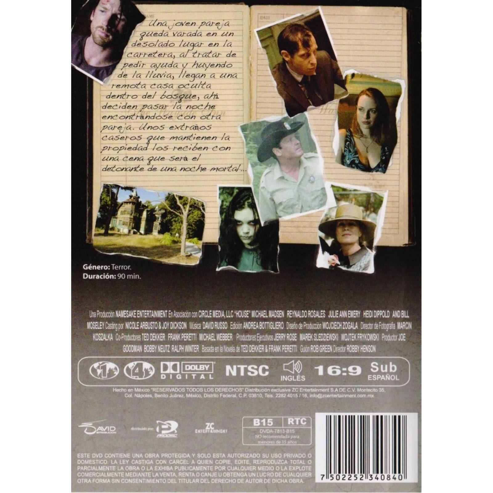 Juegos De Un Psicopata House Michael Madsen Pelicula Dvd