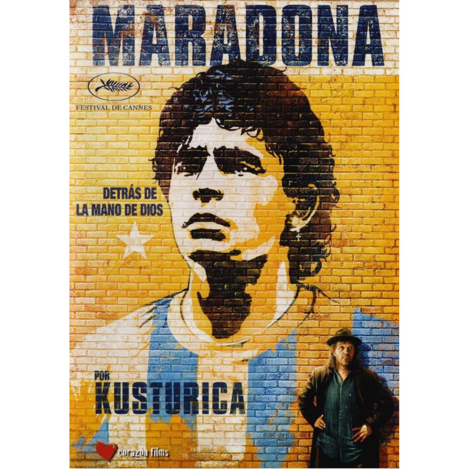 Maradona Detras De La Mano De Dios Documental Dvd