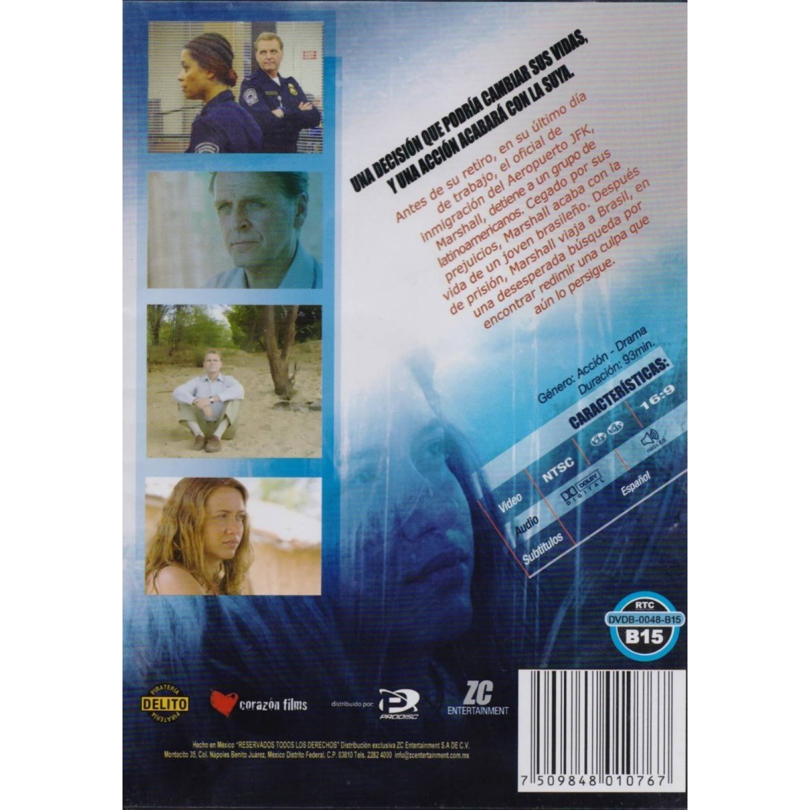 Ojos Azules David Rasche Pelicula Dvd