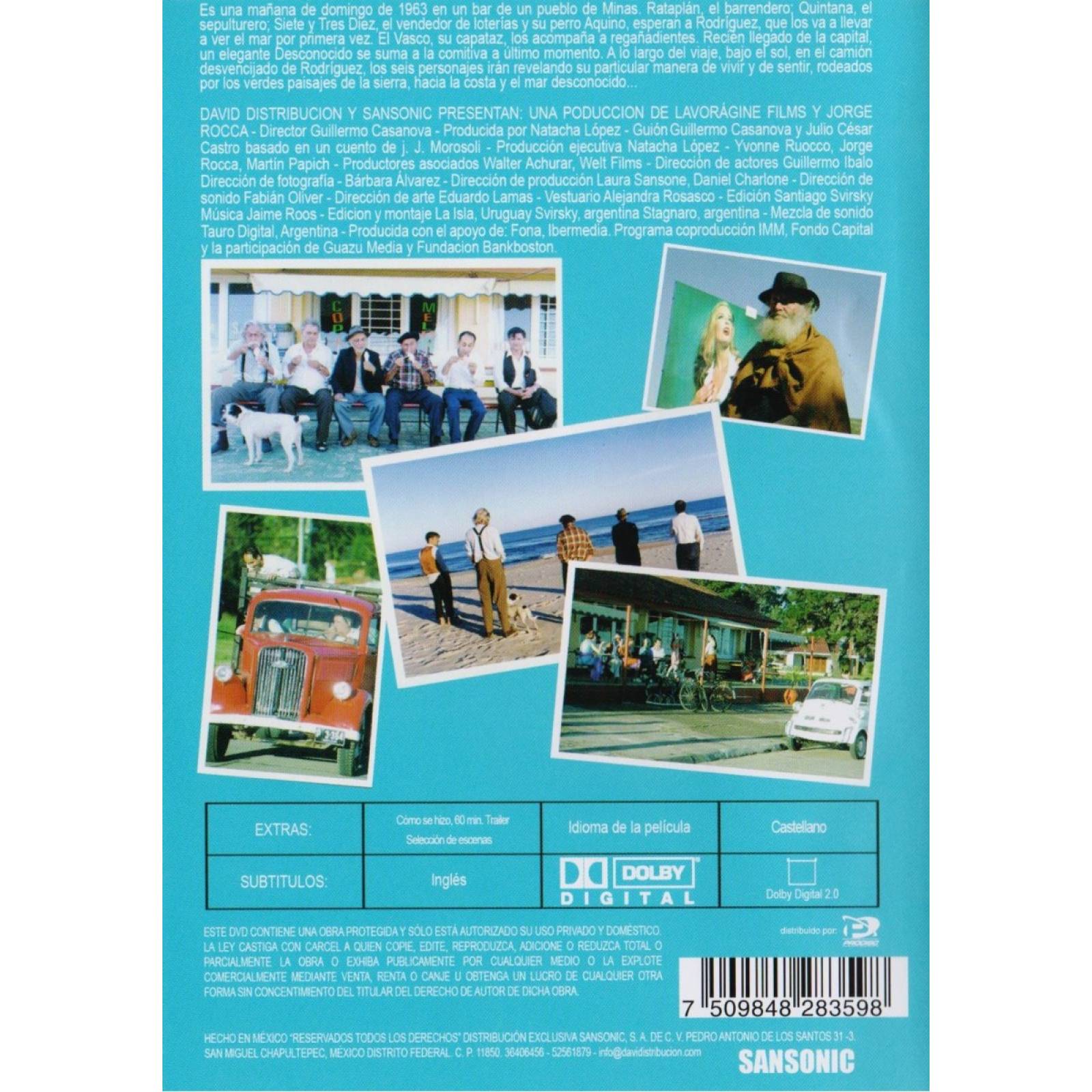 El Viaje Hacia El Mar Guillermo Casanova Pelicula Dvd