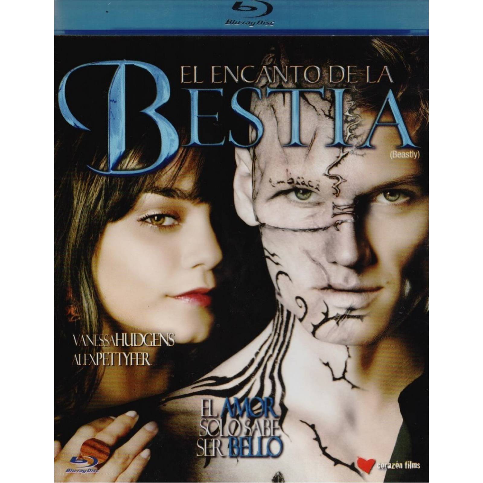 El Encanto De La Bestia Vanessa Hudgens Pelicula Blu-ray