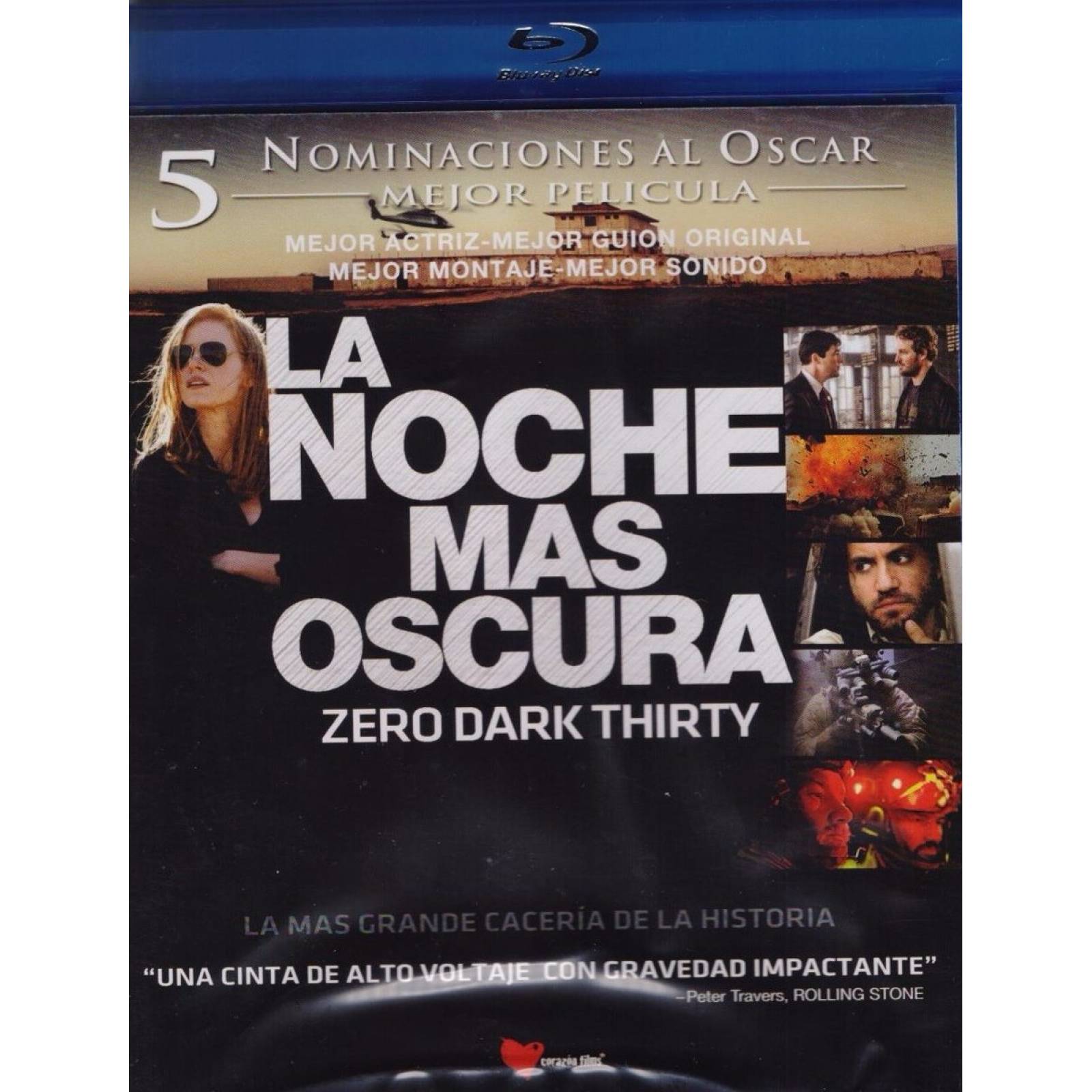 La Noche Mas Oscura Zero Dark Thirty Pelicula Blu-ray