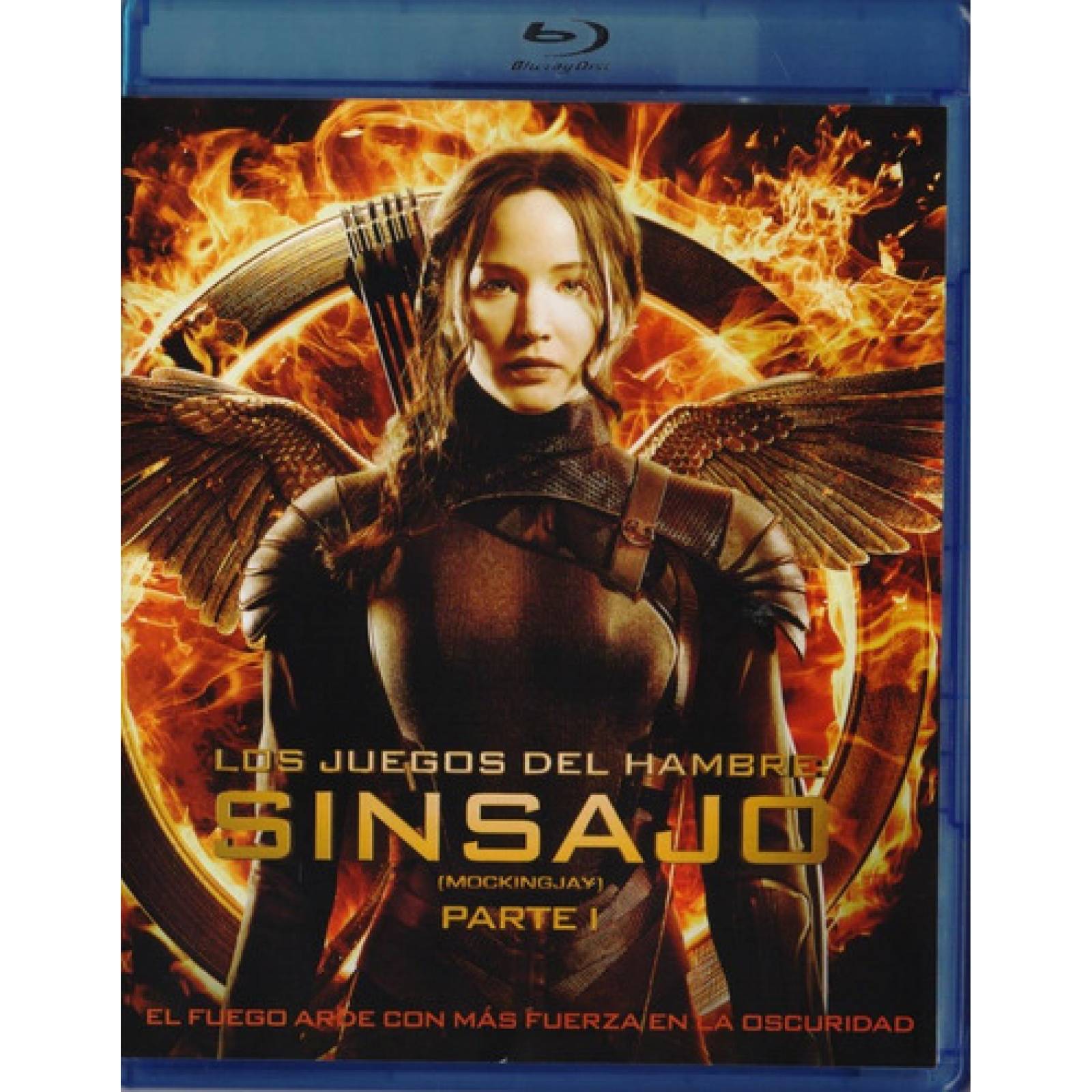Los Juegos Del Hambre Sinsajo Parte 1 Uno Pelicula Blu-ray