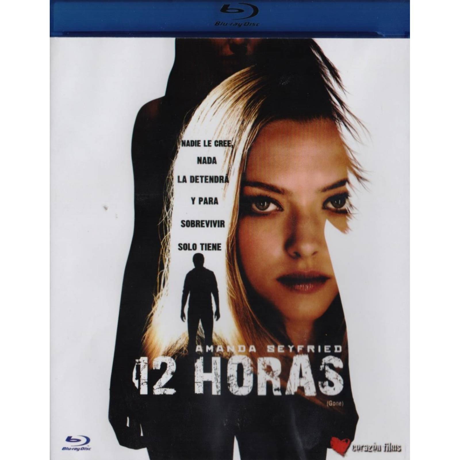 12 Horas Gone Amanda Seyfried Pelicula Blu-ray