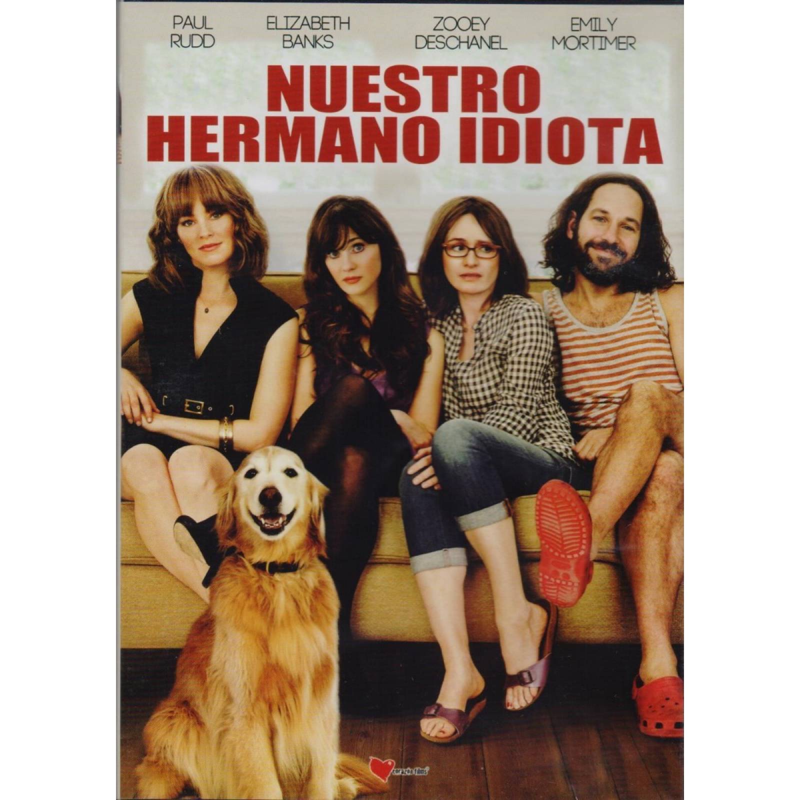 Nuestro Hermano Idiota Zooey Deschanel Pelicula Dvd