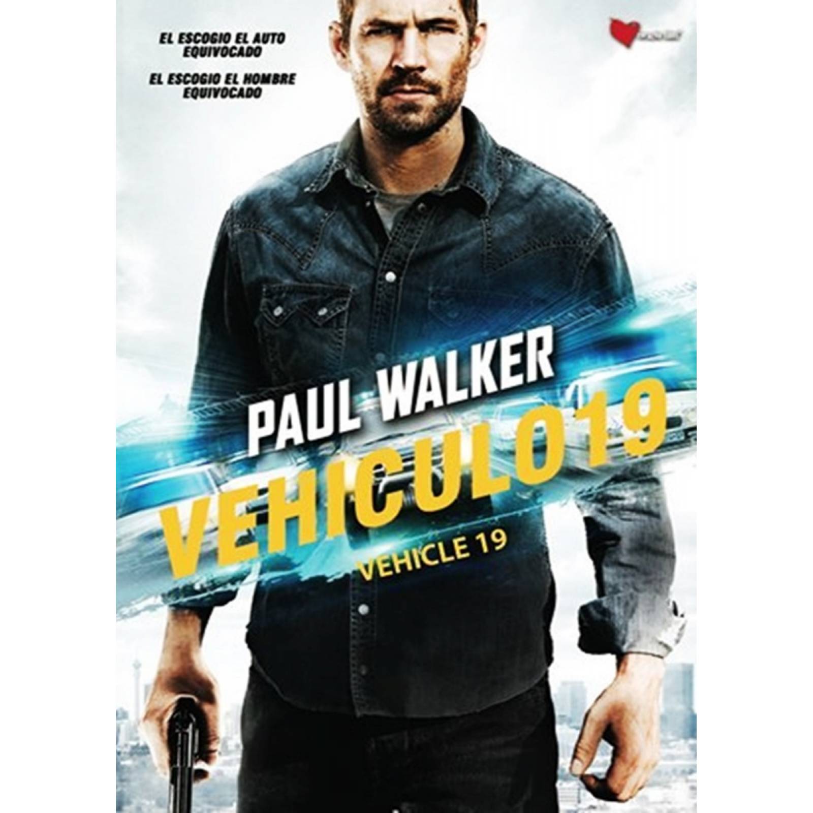 Vehiculo 19 Diecinueve Paul Walker Pelicula Dvd