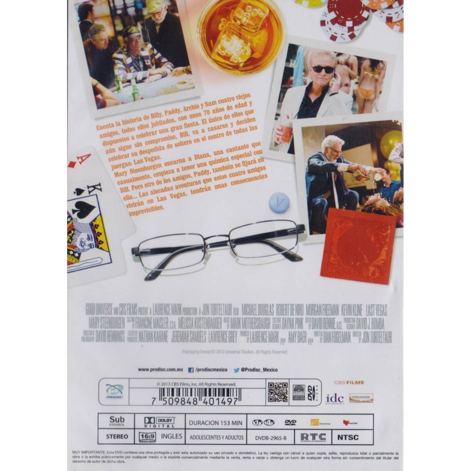 Ultimo Viaje A Las Vegas Robert De Niro Pelicula Dvd