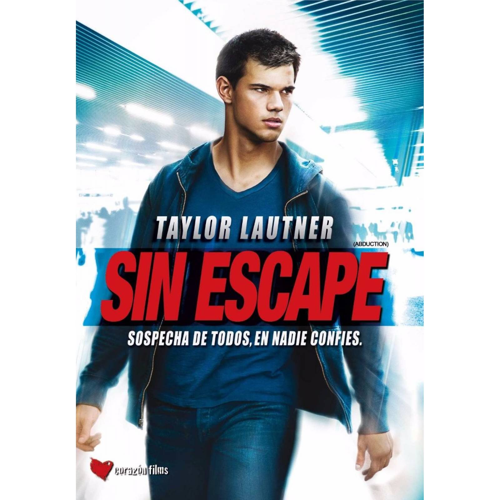 Sin Escape Abduction Taylor Lautner Pelicula Dvd