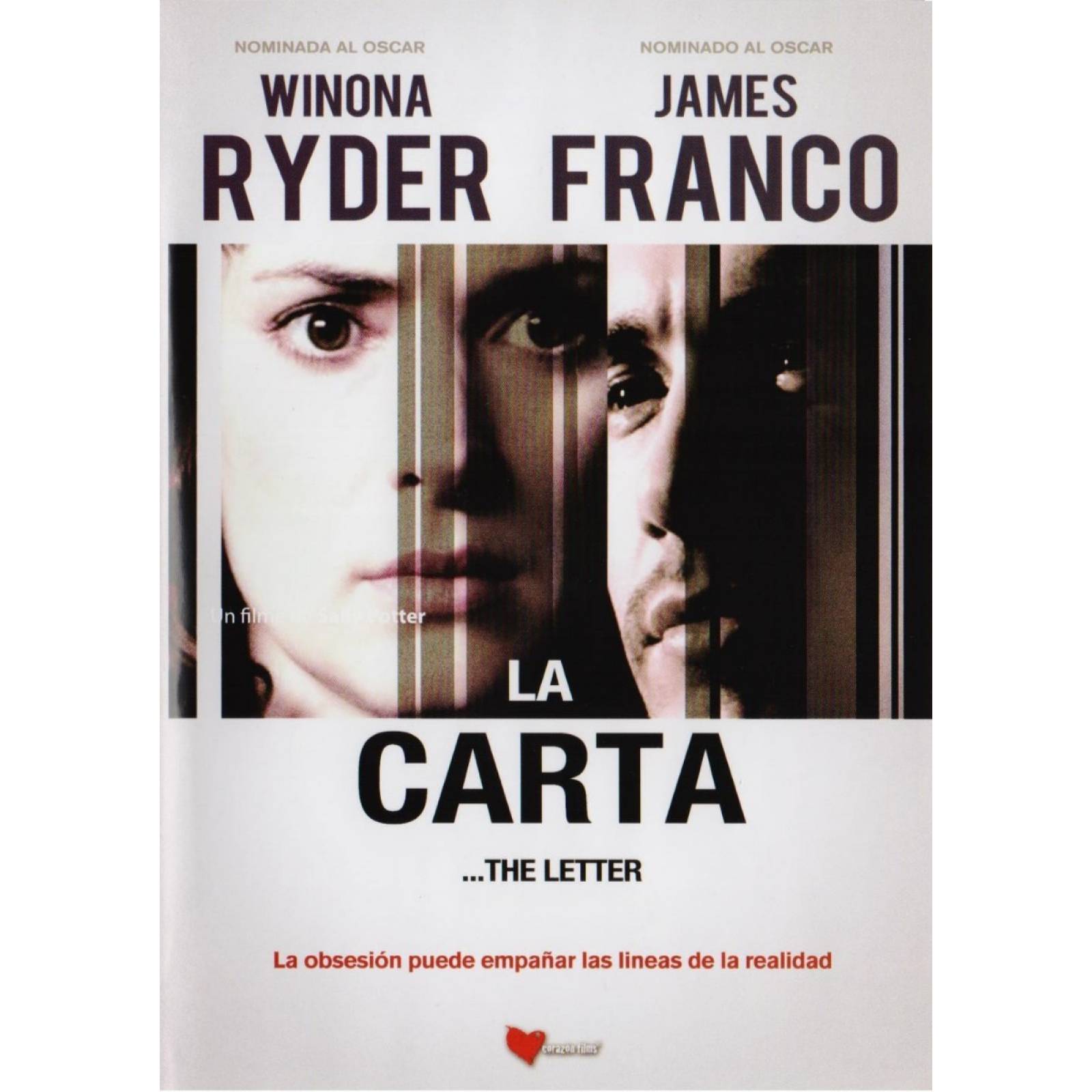 La Carta The Letter Winona Rider James Franco Pelicula Dvd