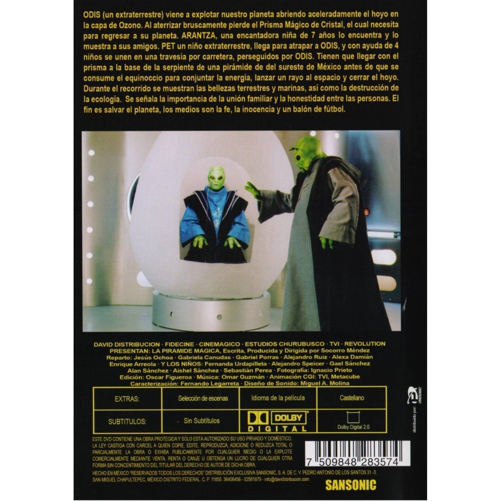 La Piramide Magica Jesus Ochoa Pelicula Dvd