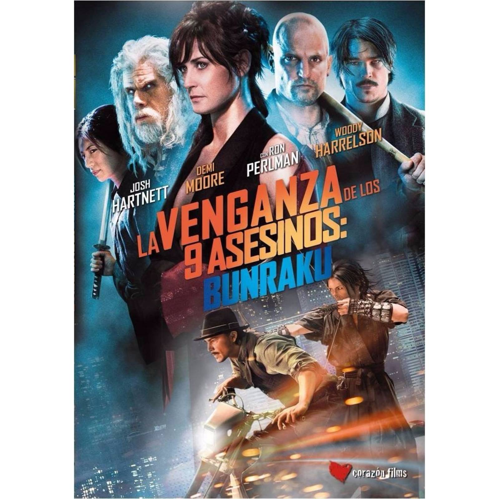 La Venganza De Los 9 Nueve Asesinos Demi Moore Pelicula Dvd