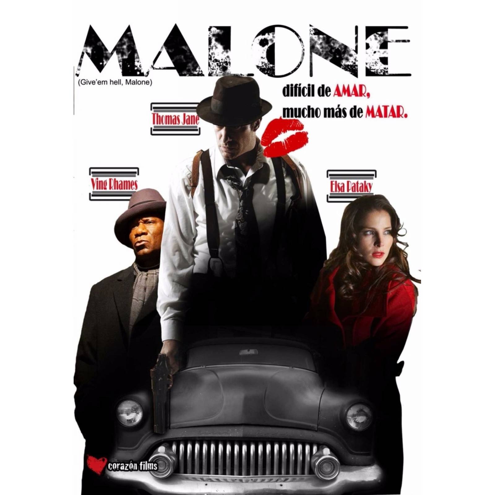 Malone Give Em Hell Malone Thomas Jane Pelicula Dvd