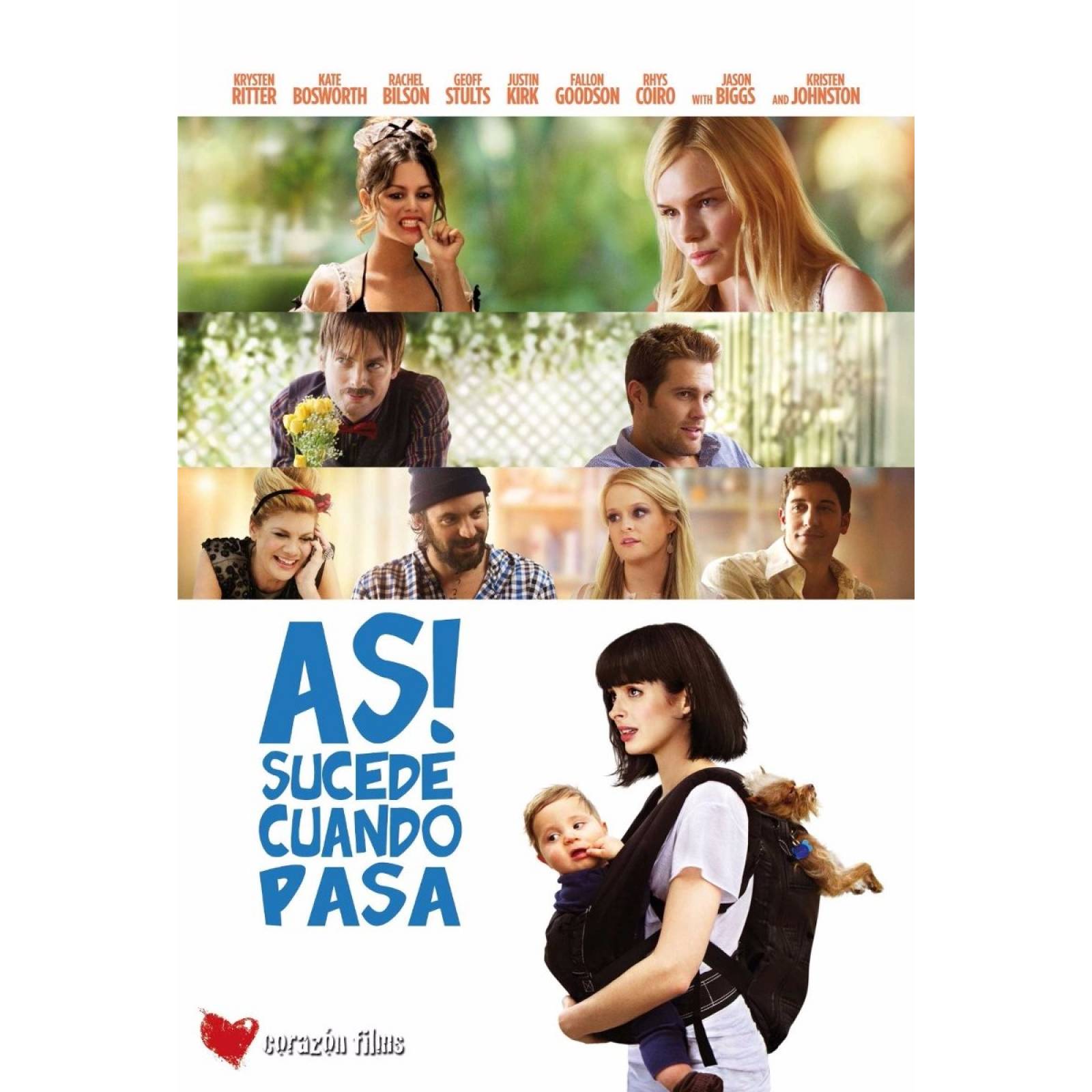 Asi Sucede Cuando Pasa Life Happens Pelicula Dvd