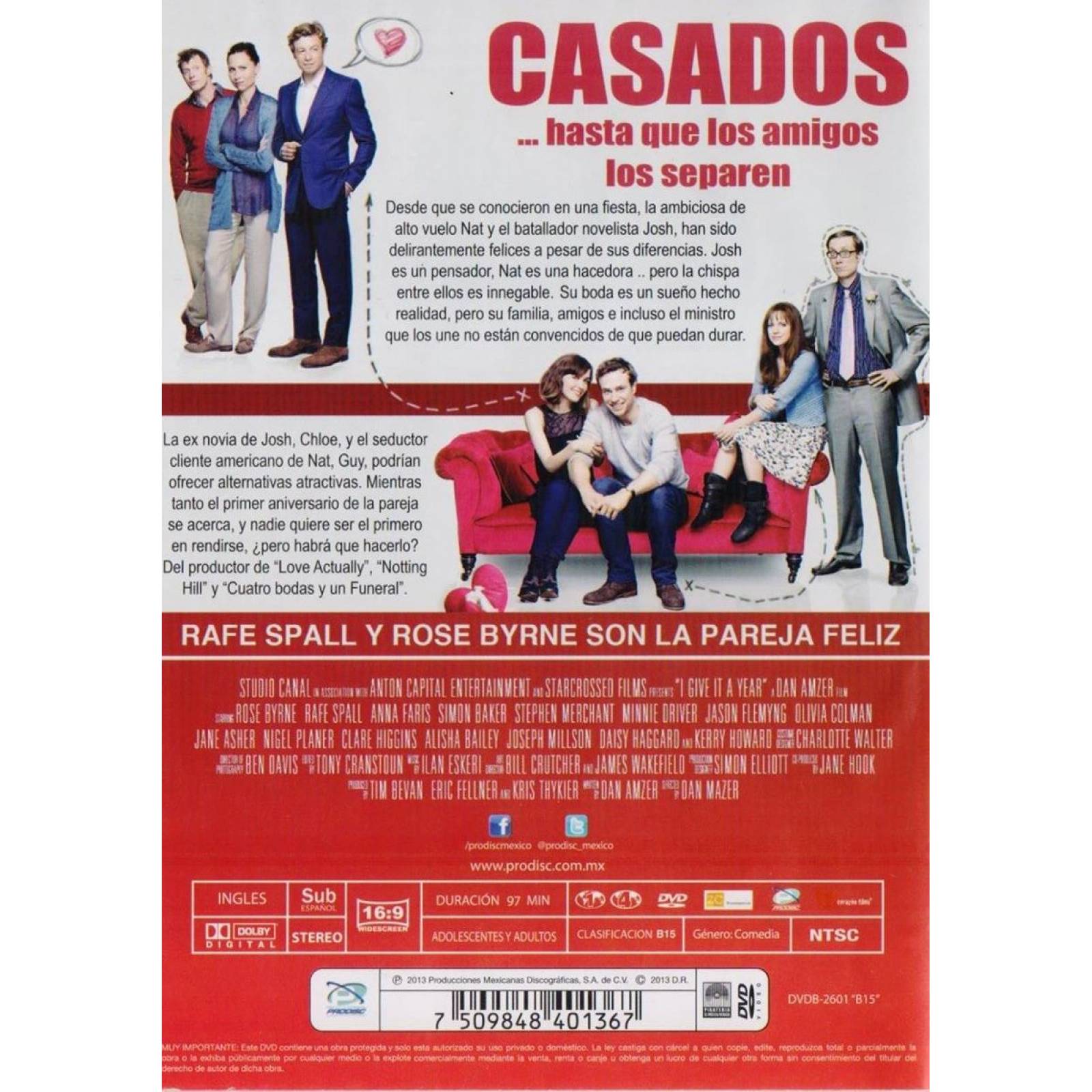 Casados Hasta Que Los Amigos Los Separen Pelicula Dvd